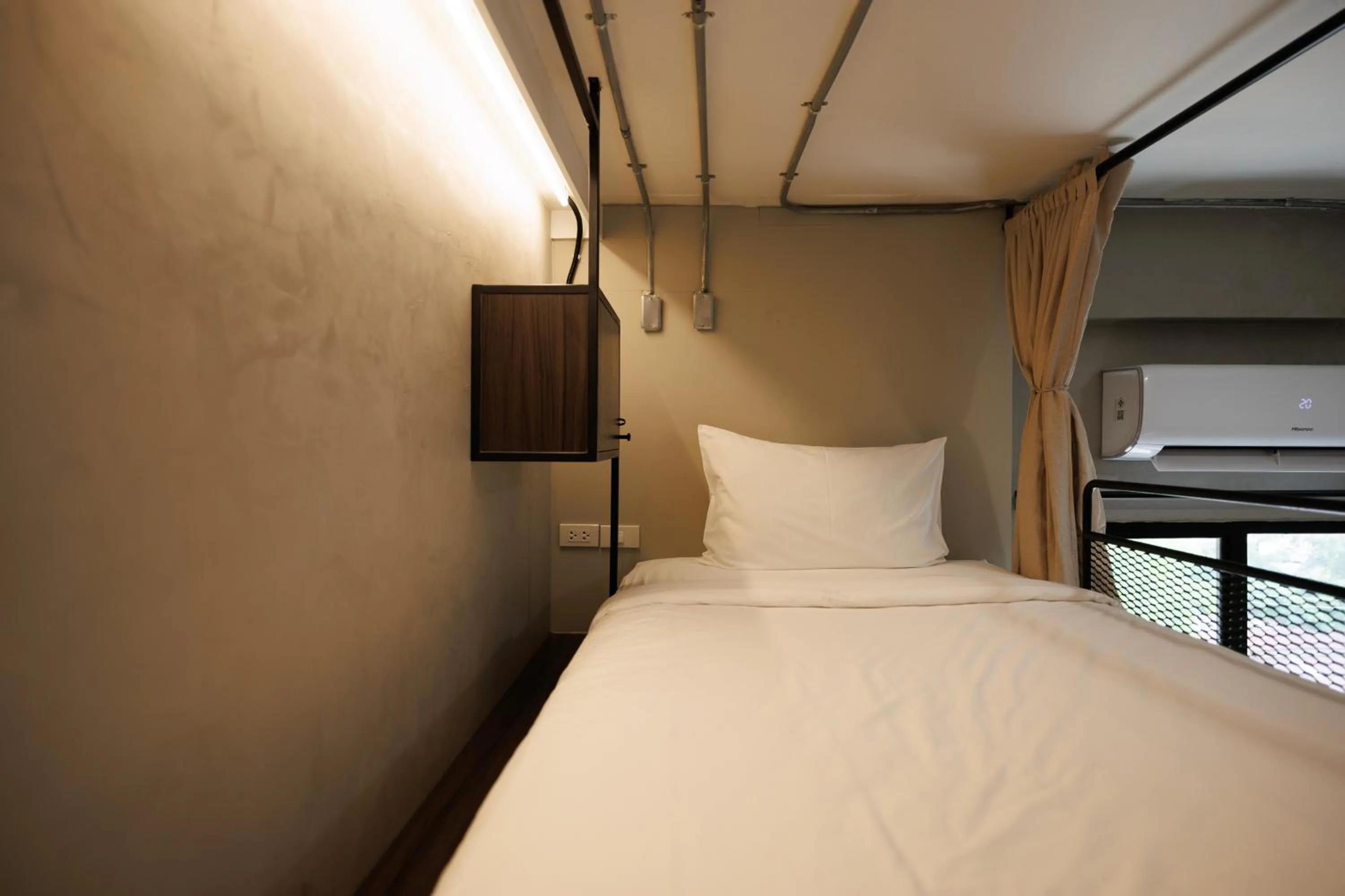 Bed in C'HOUSE Bangkok