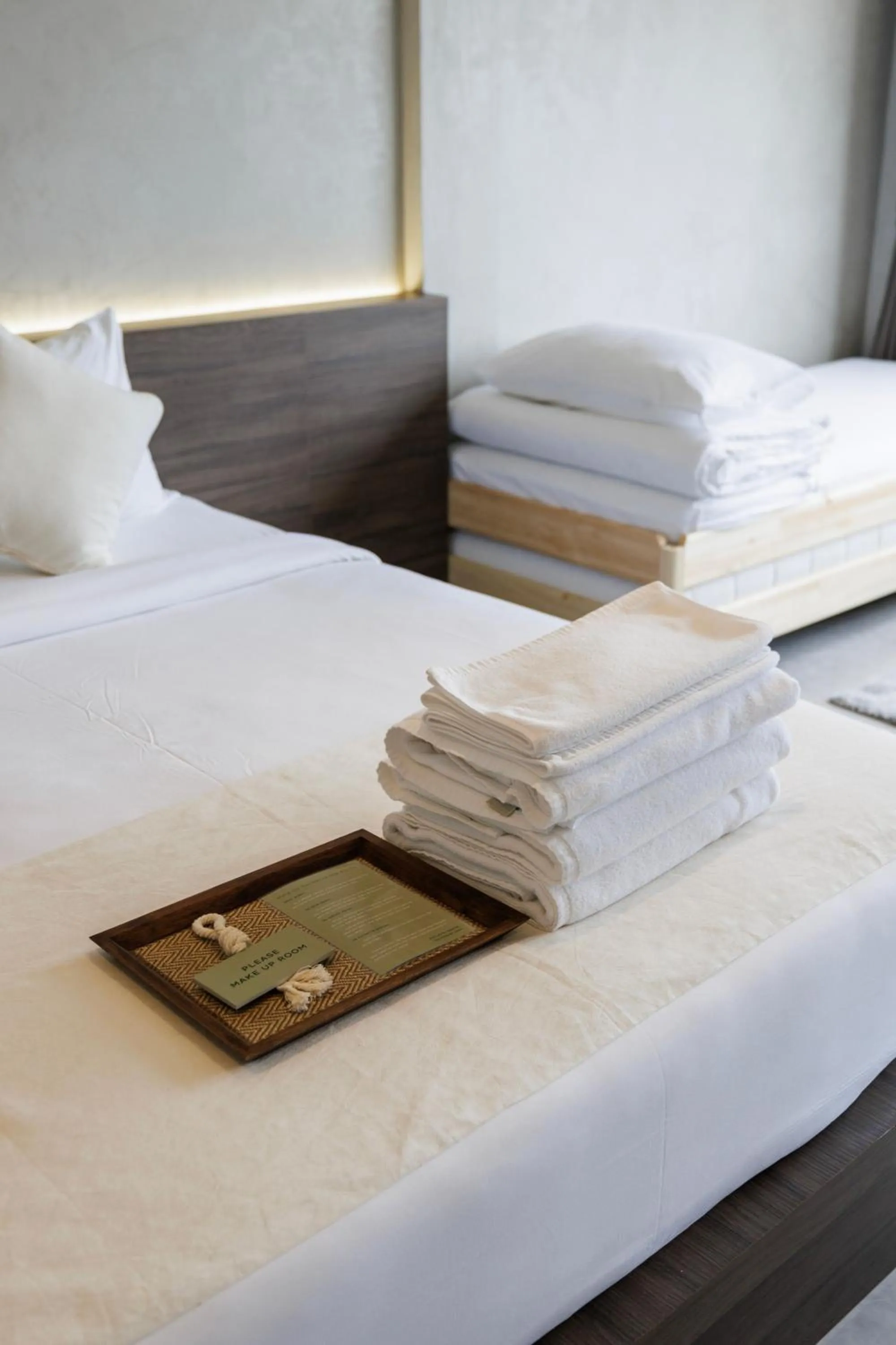 Bed in C'HOUSE Bangkok