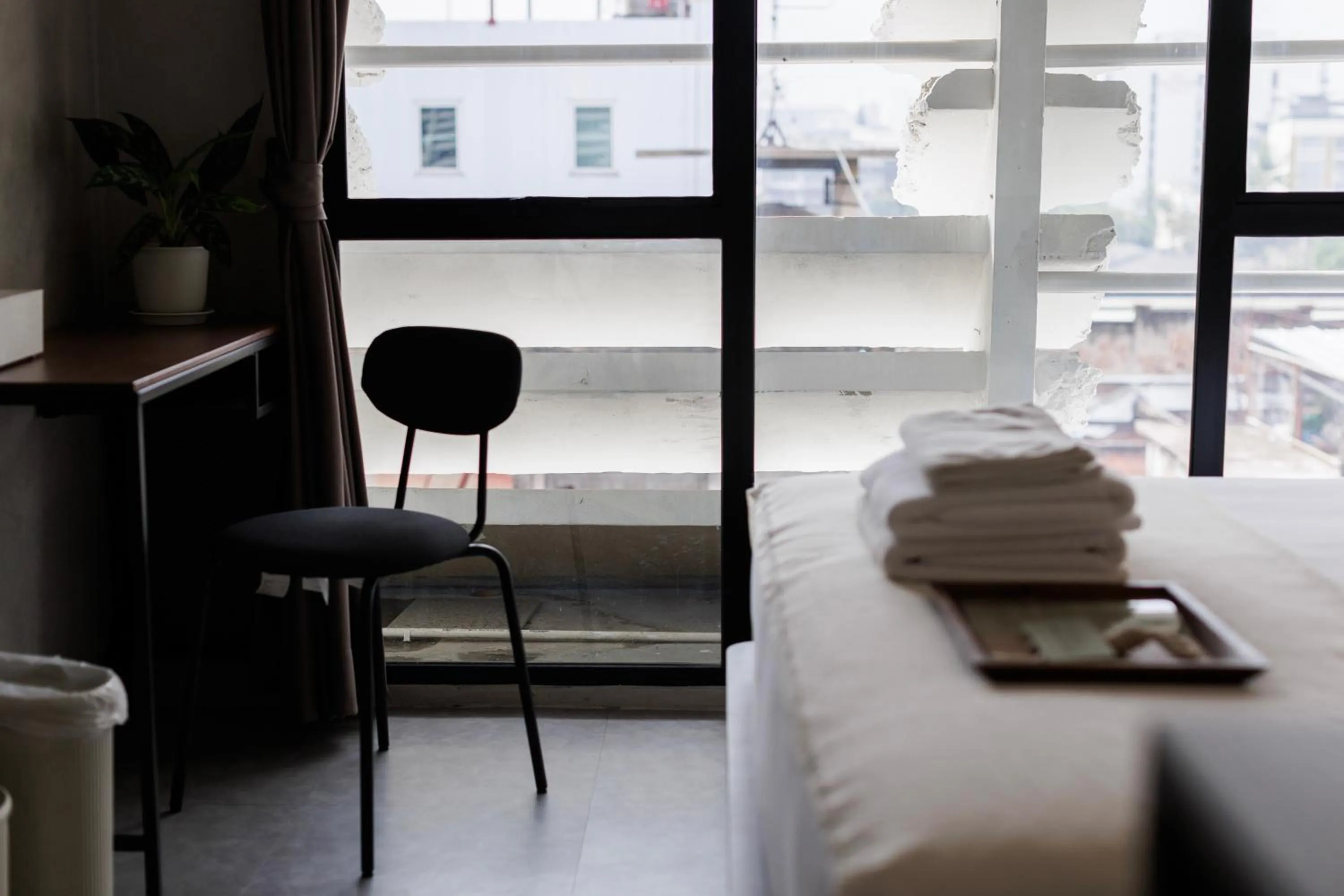 Bed in C'HOUSE Bangkok