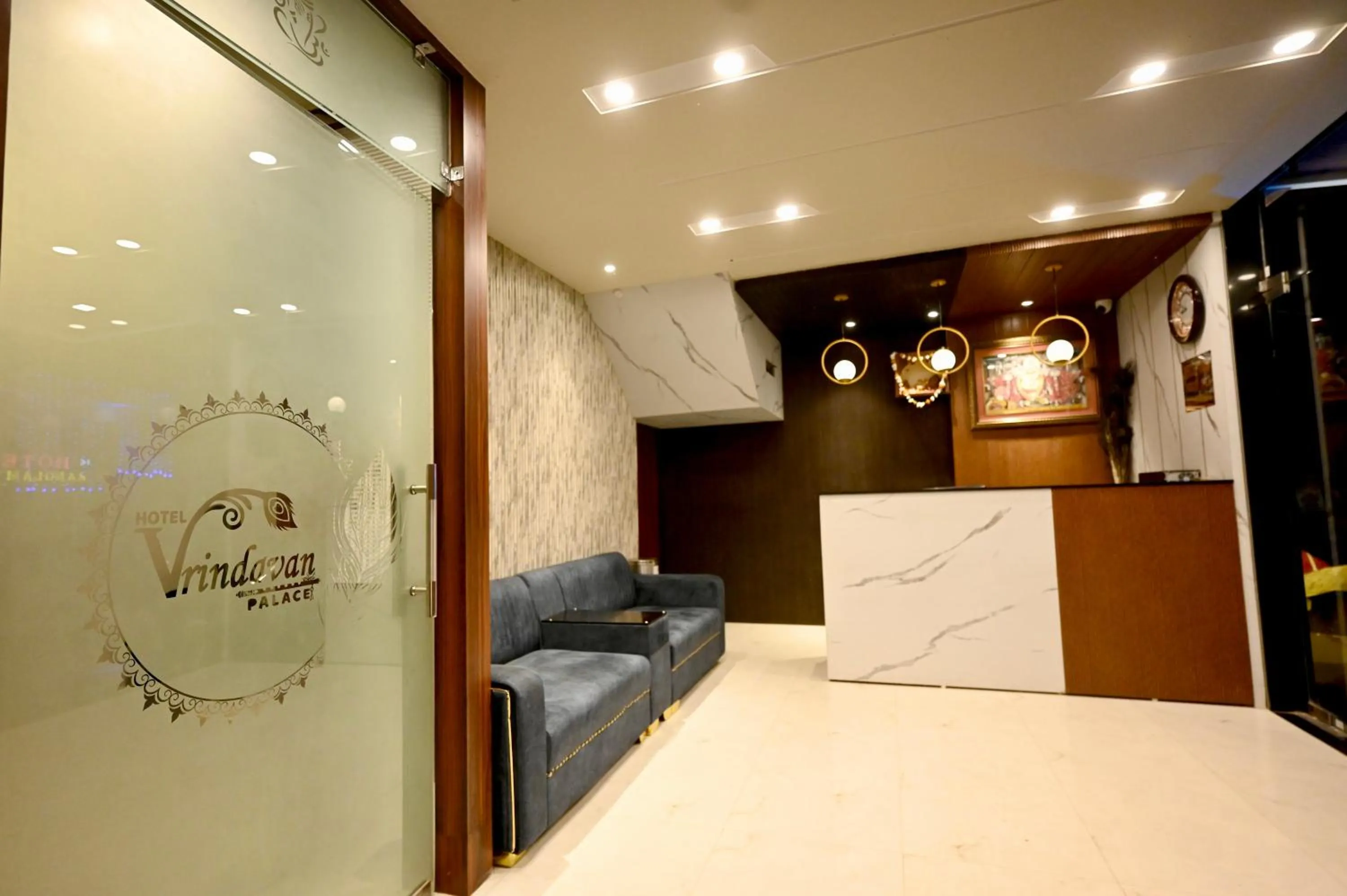 Bed in Hotel Vrindavan Palace