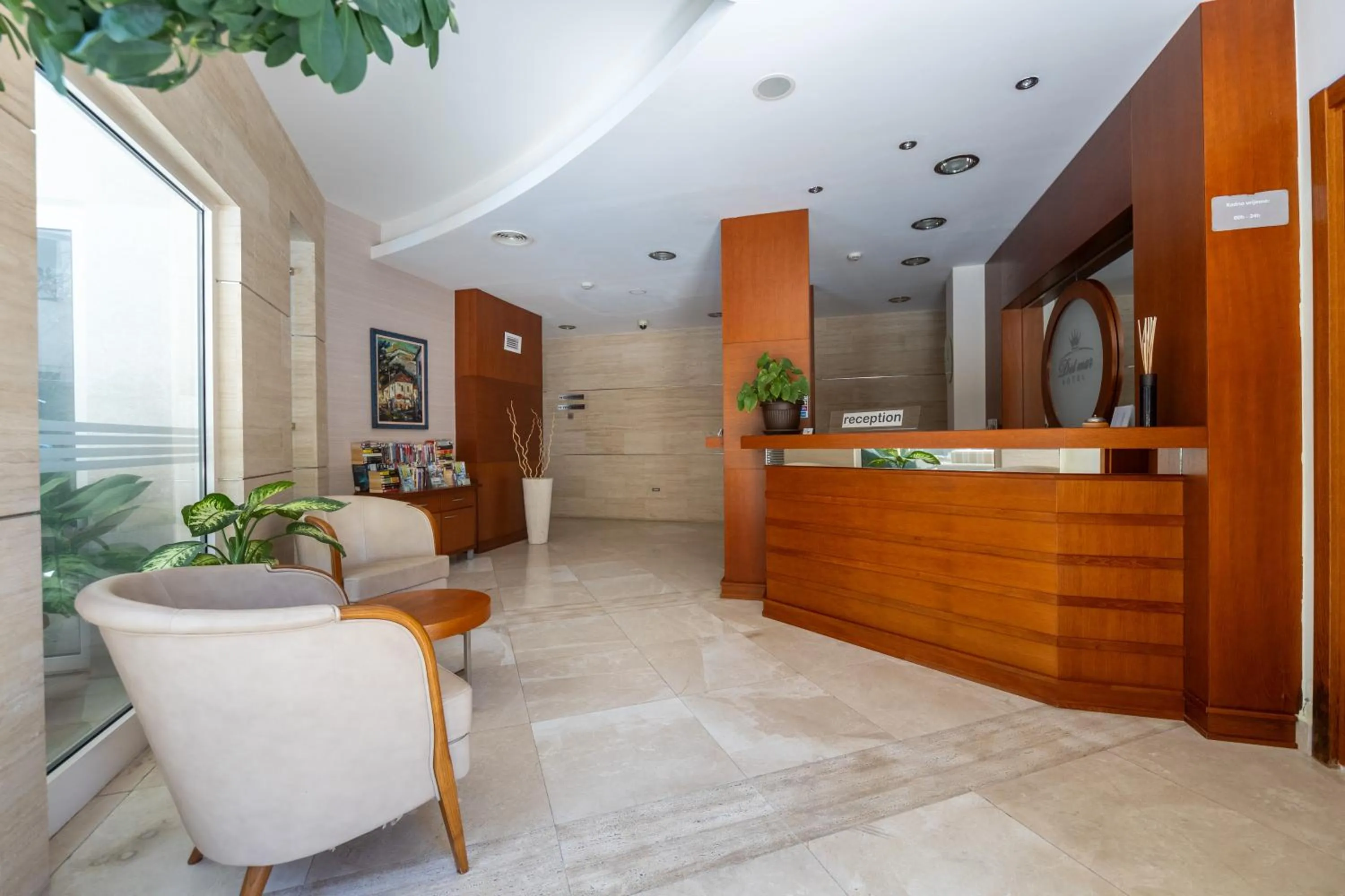 Seating area in Apartments Del Mar