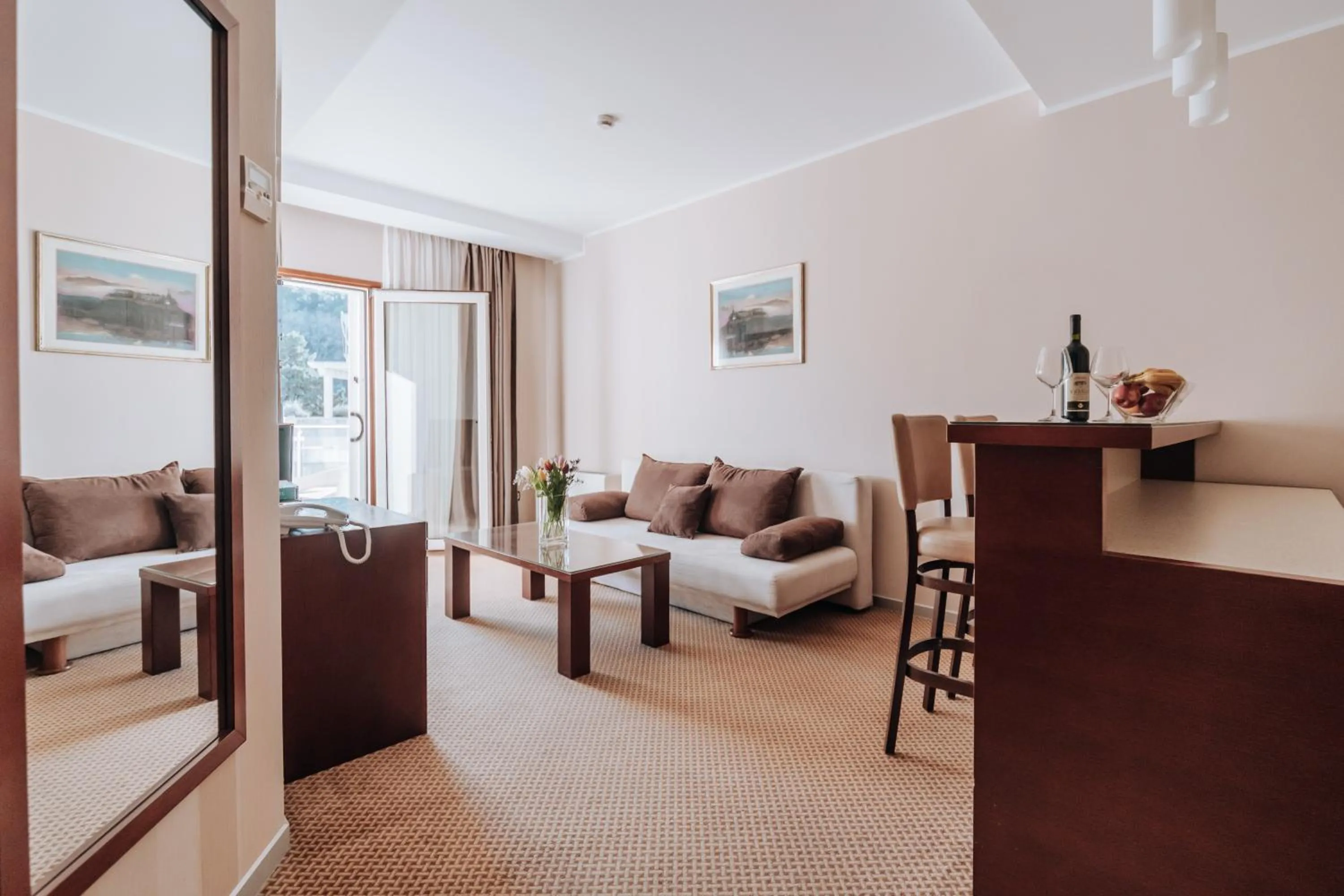 Living room in Apartments Del Mar