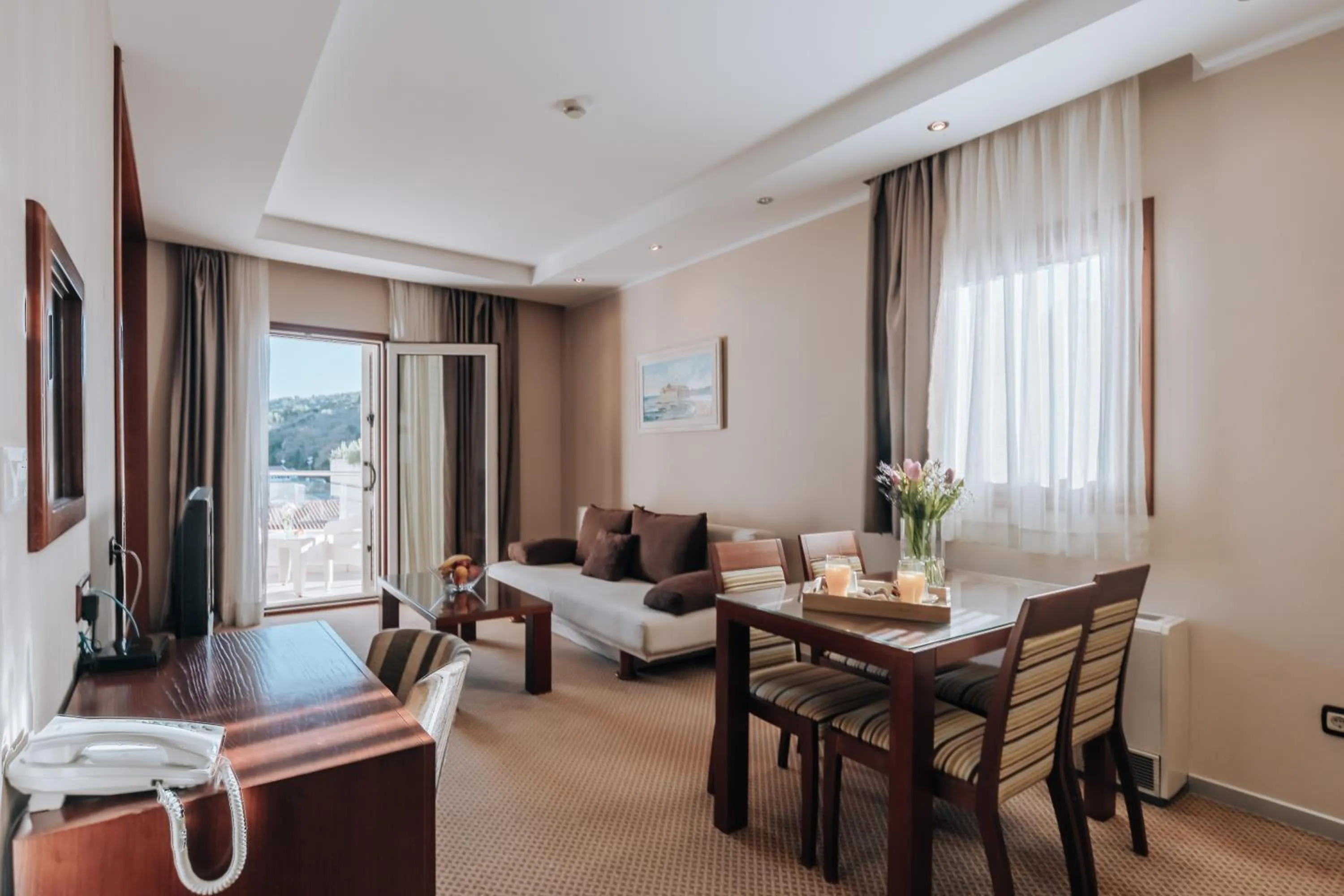 Living room in Apartments Del Mar