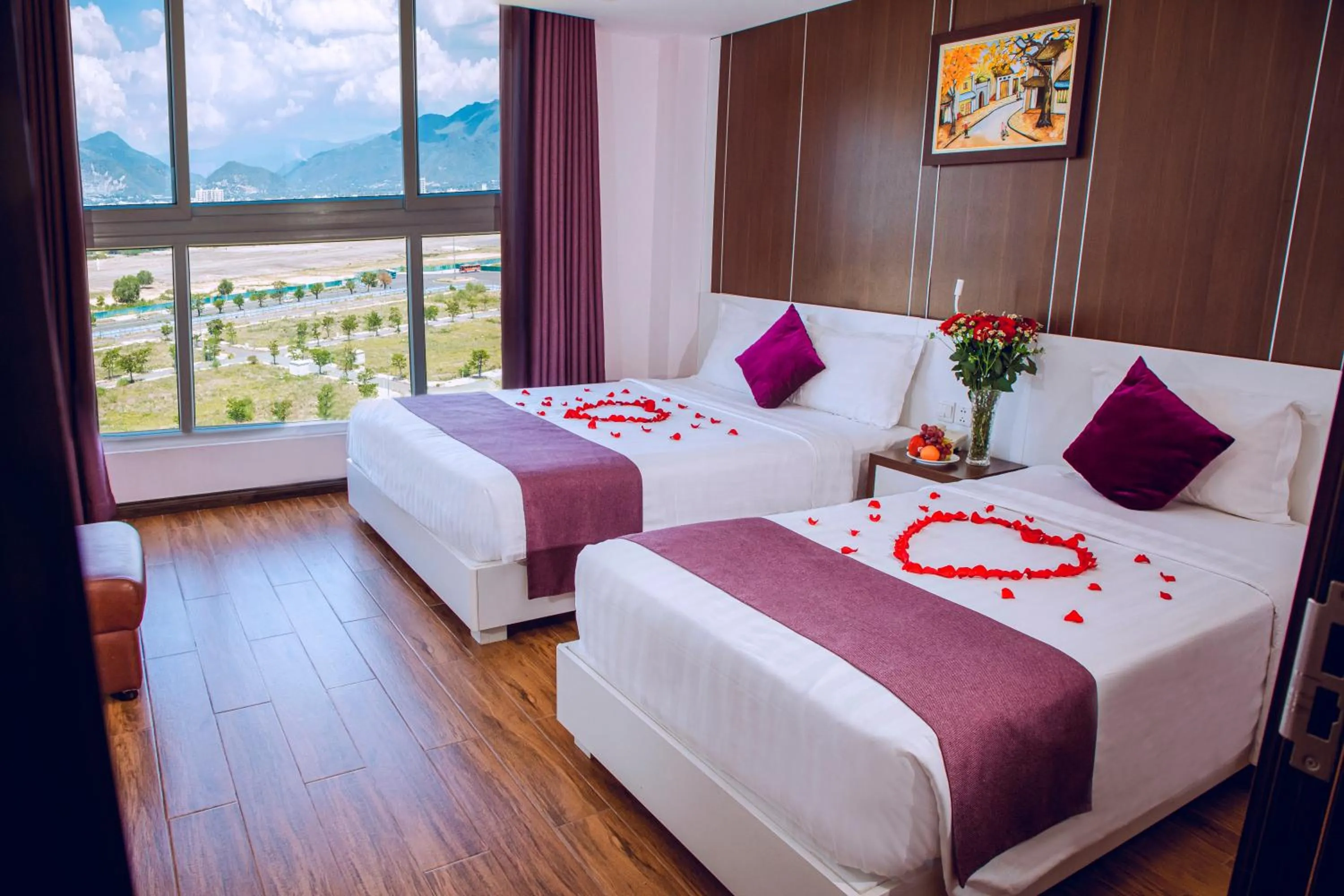 Bed in Morris Hotel Nha Trang