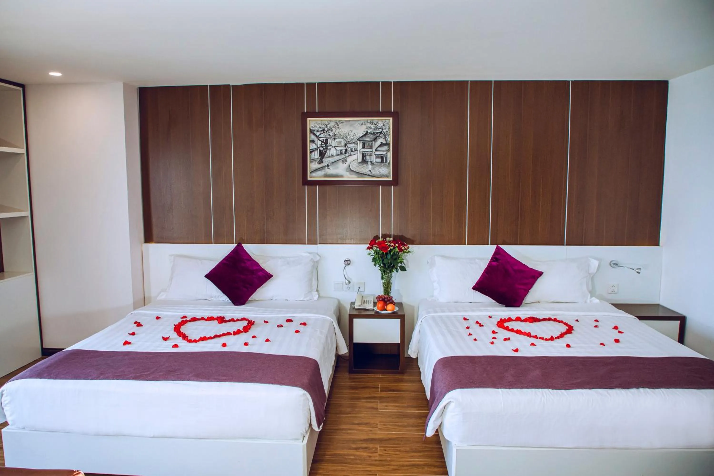 Bed in Morris Hotel Nha Trang