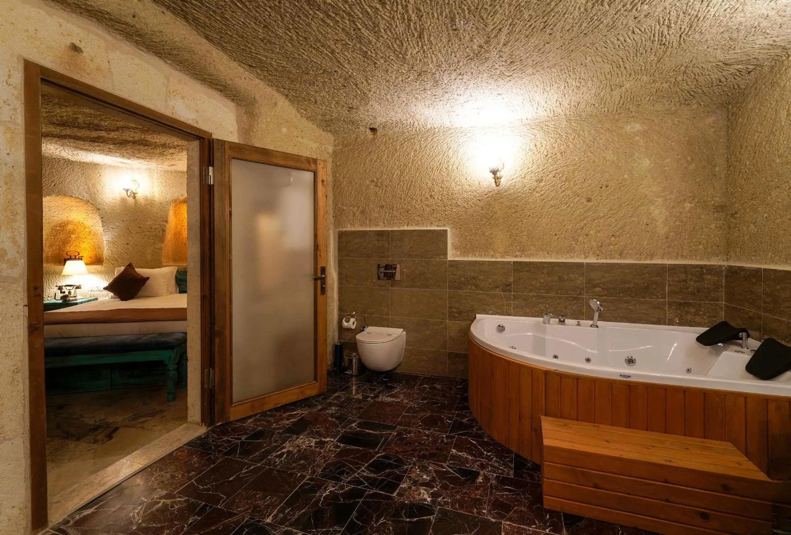 Bath in Doctor's Cave Cappadocia