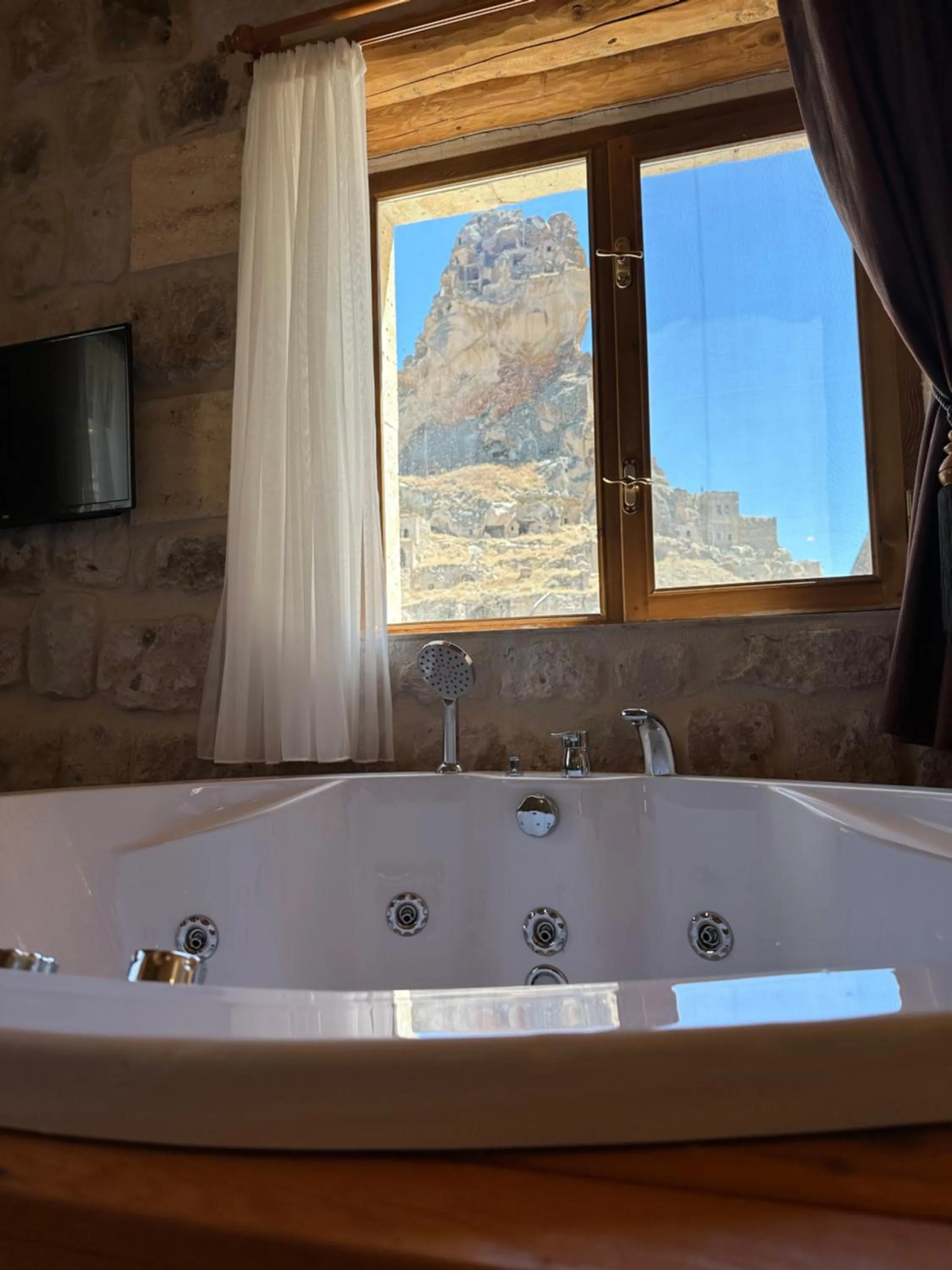 Natural landscape in Doctor's Cave Cappadocia