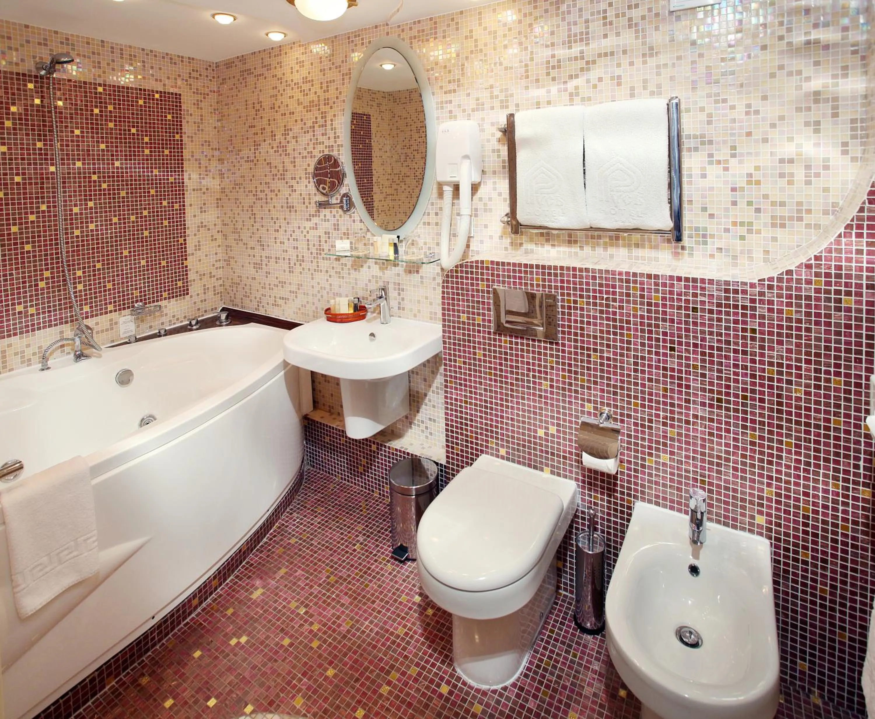 Bathroom in Premier Hotel Rus