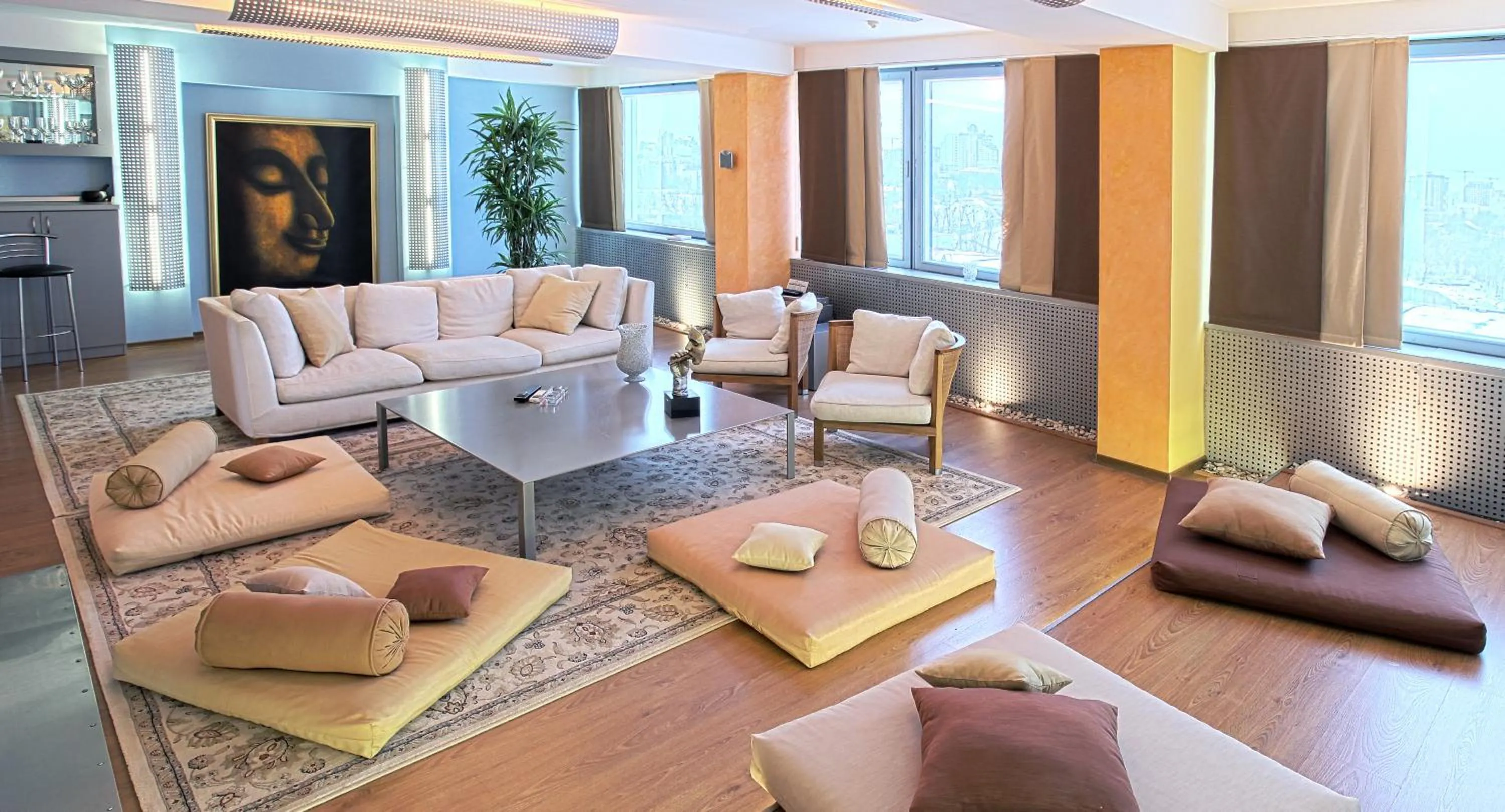 Decorative detail in Premier Hotel Rus