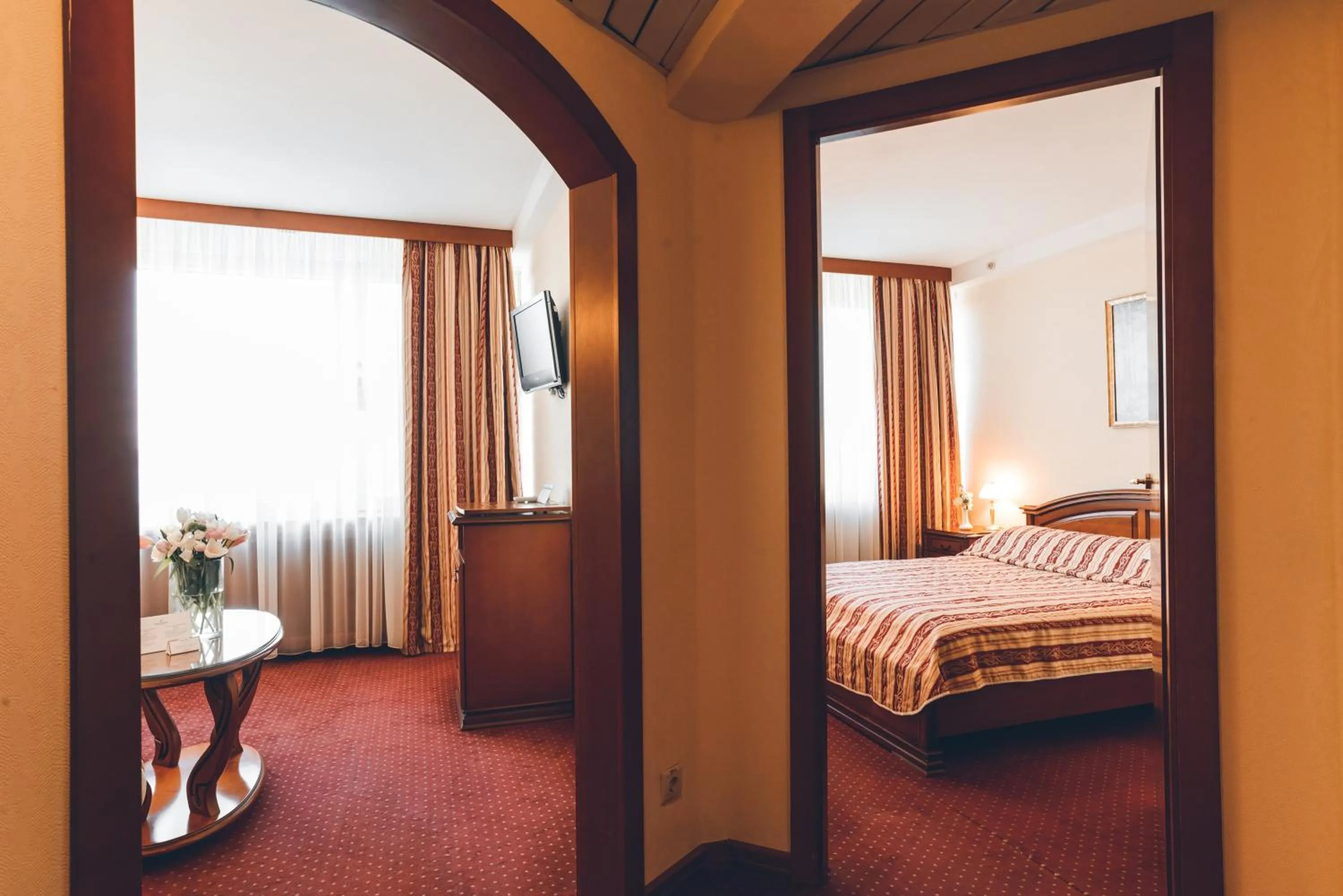 Photo of the whole room, Bed in Premier Hotel Rus