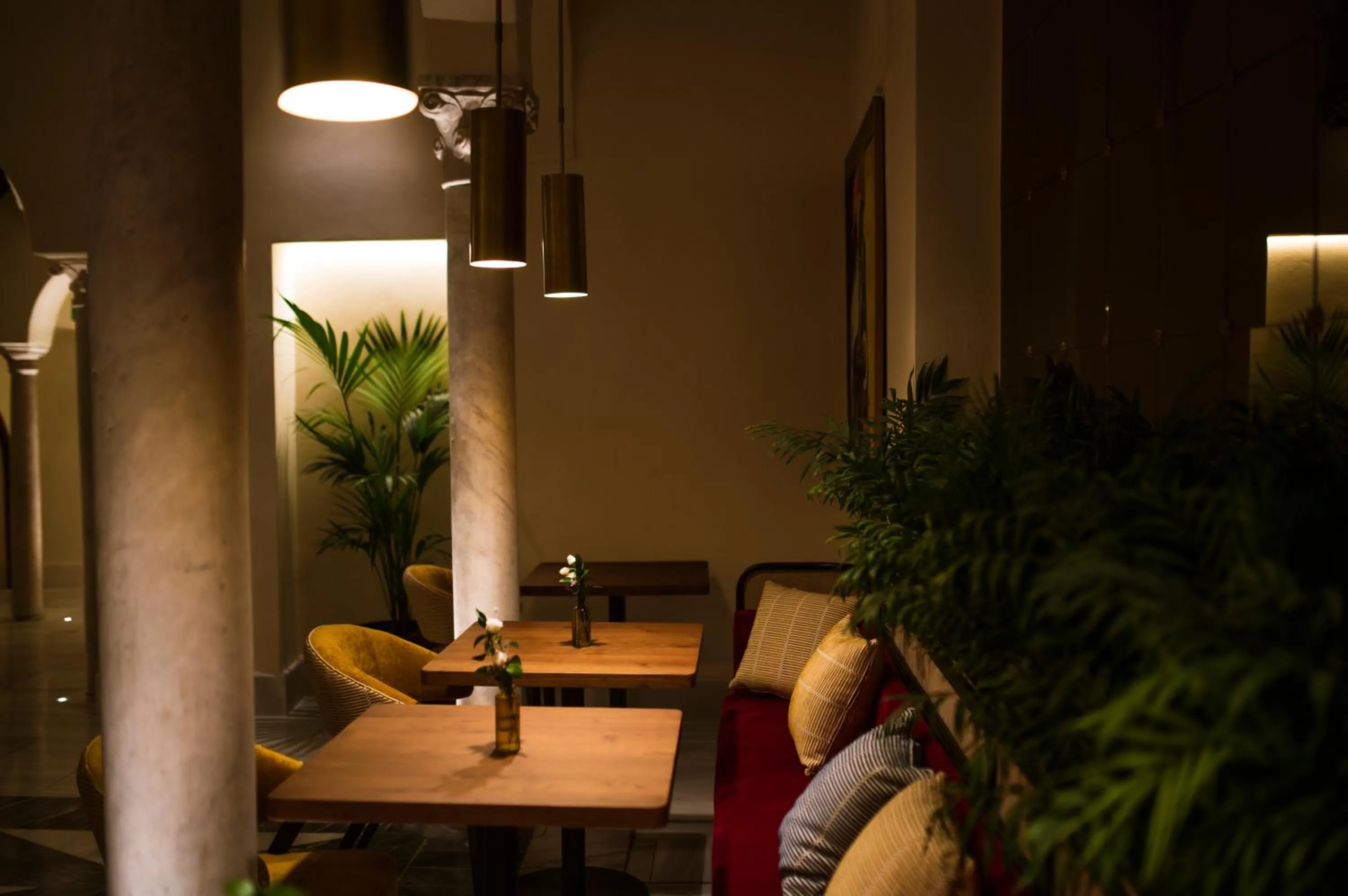 Patio in Legado Magdalena Hotel