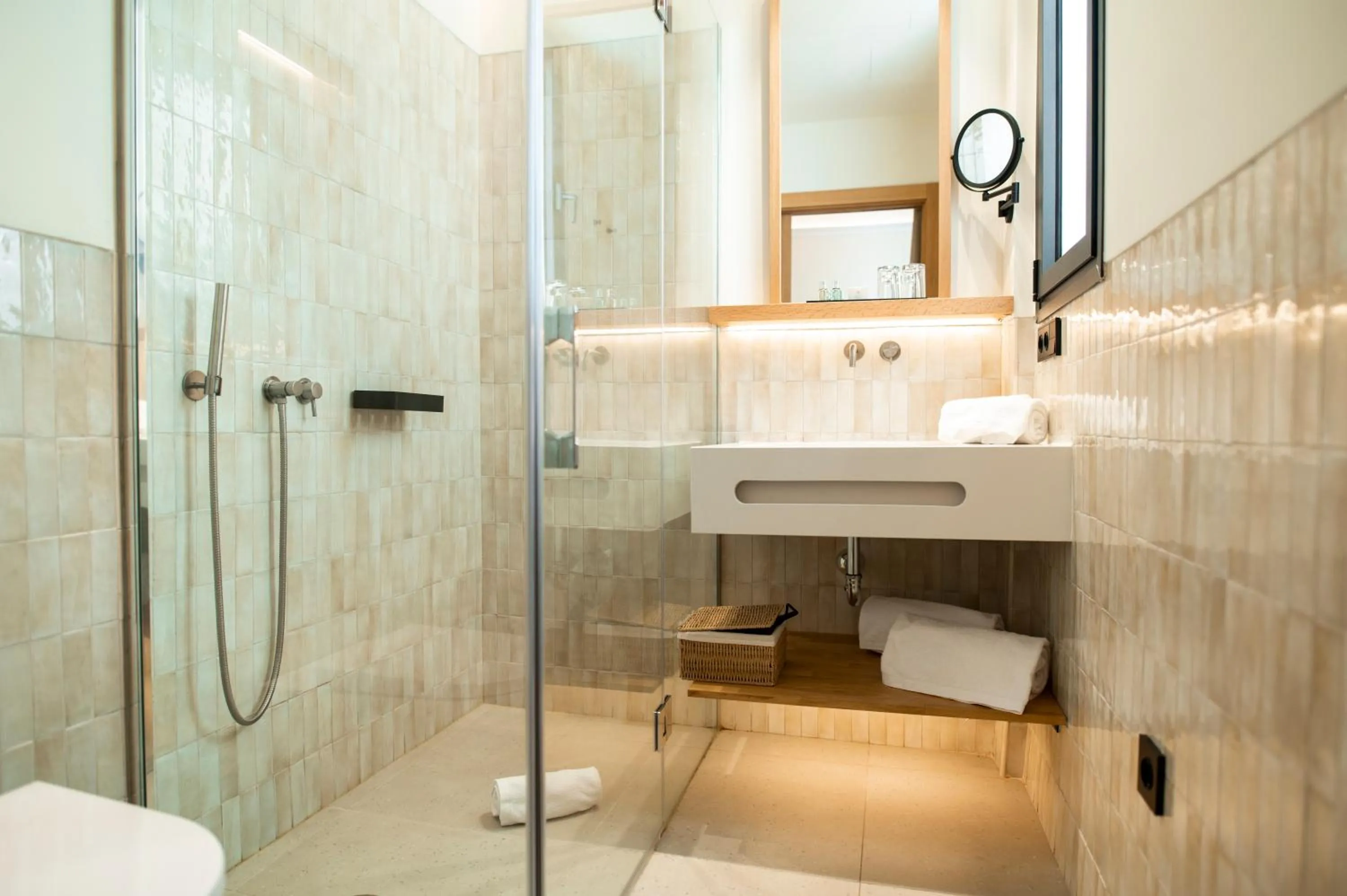 Bathroom in Legado Magdalena Hotel