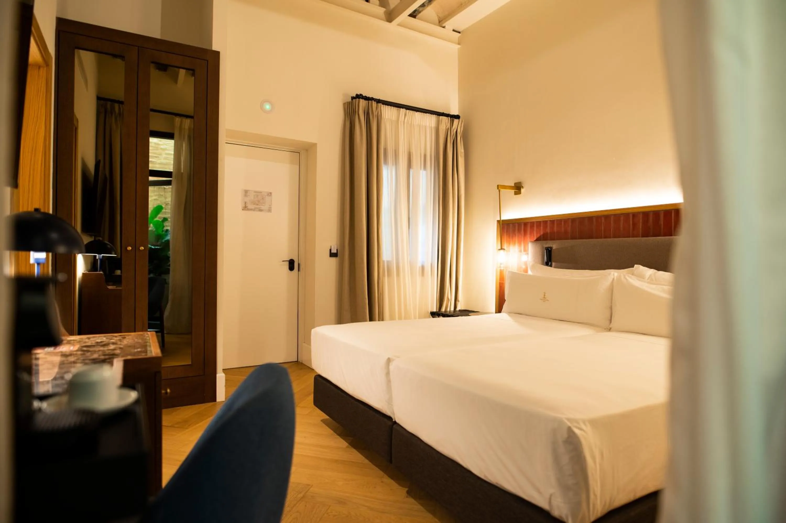 Bedroom, Bed in Legado Magdalena Hotel