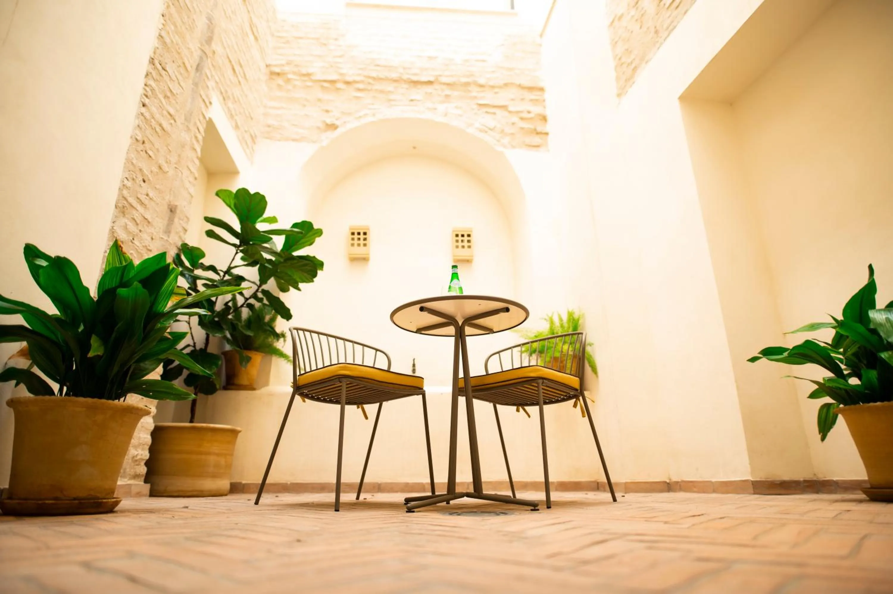 Patio in Legado Magdalena Hotel