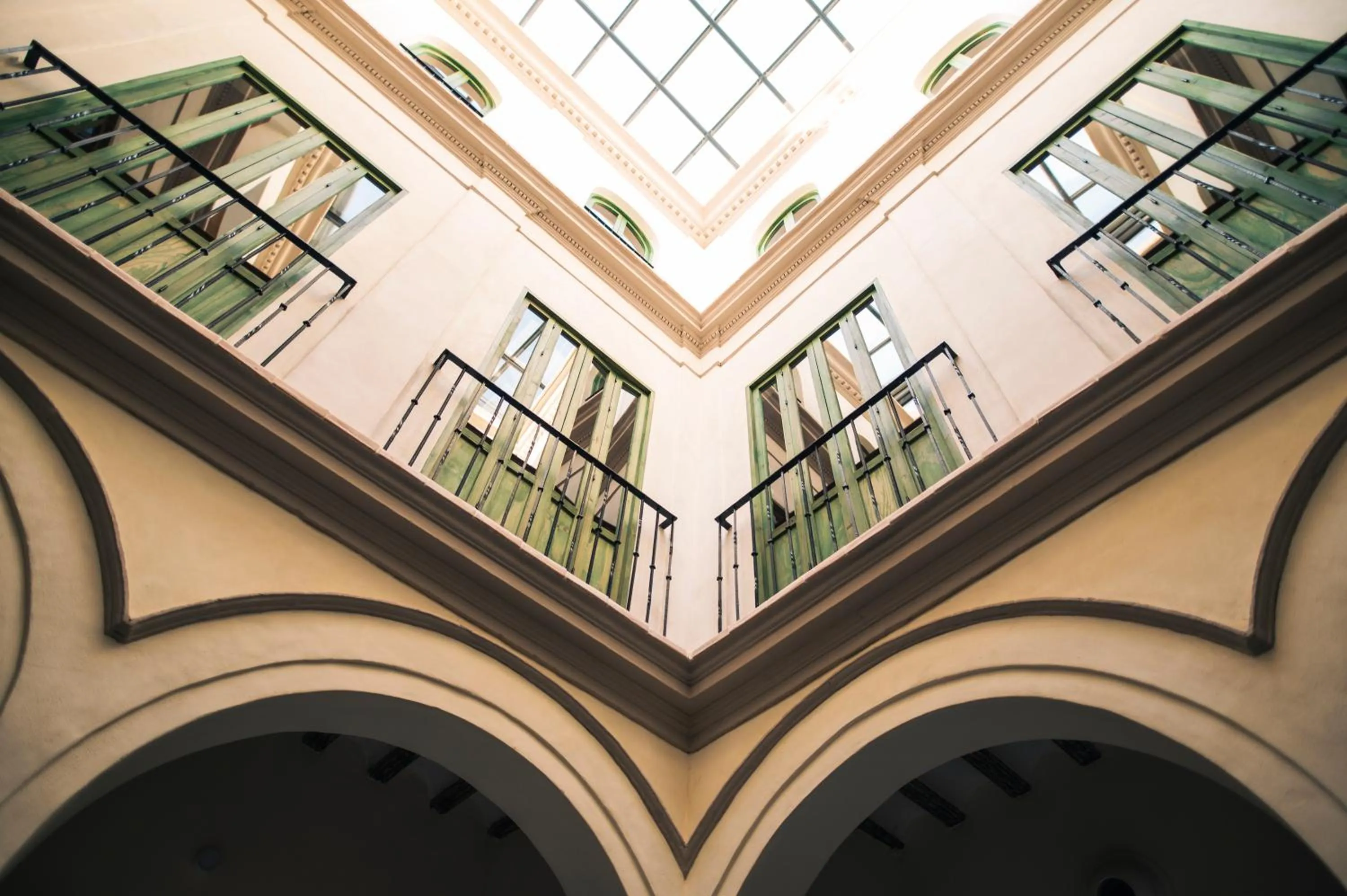 Patio in Legado Magdalena Hotel