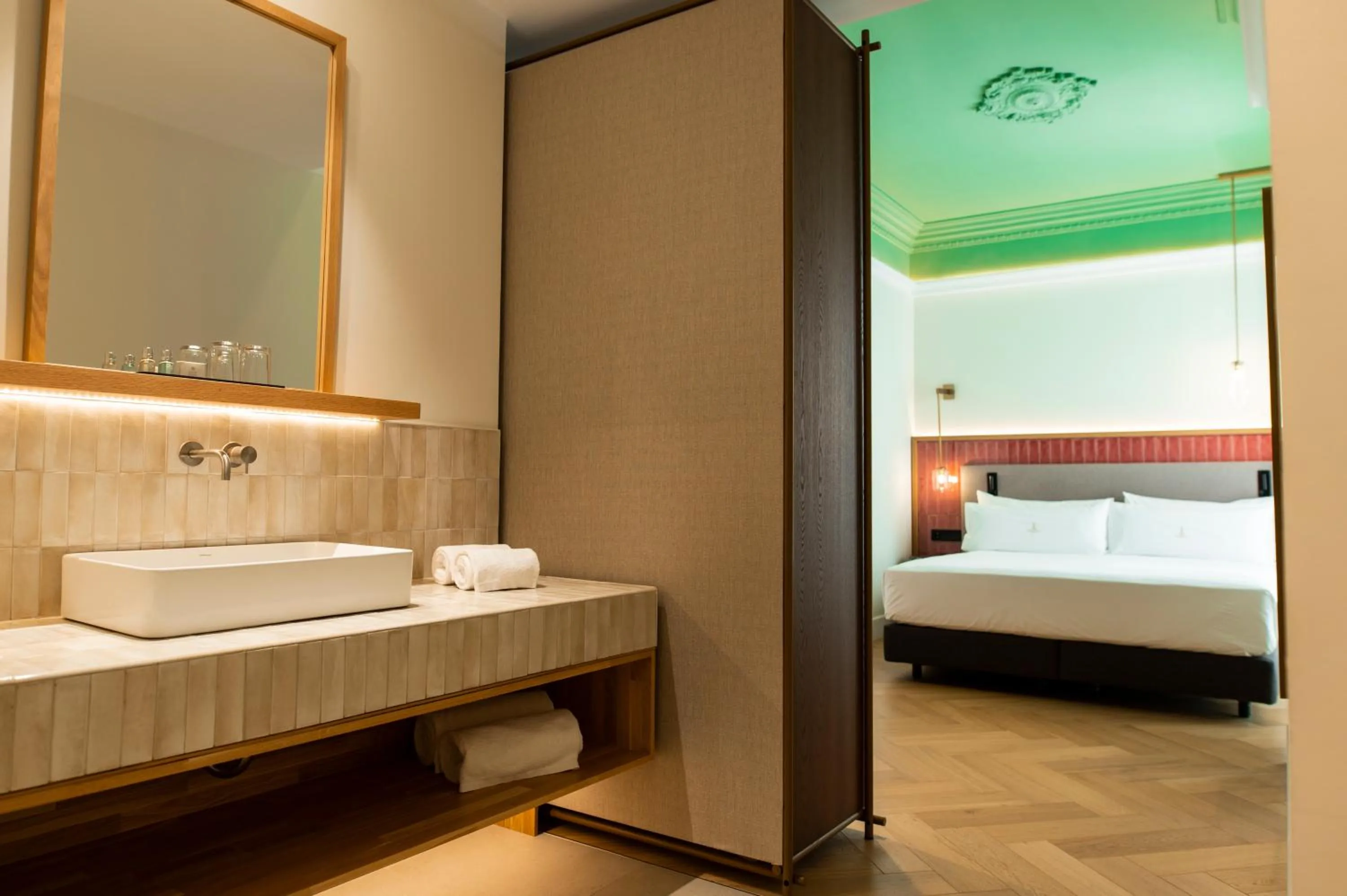 Toilet, Bed in Legado Magdalena Hotel