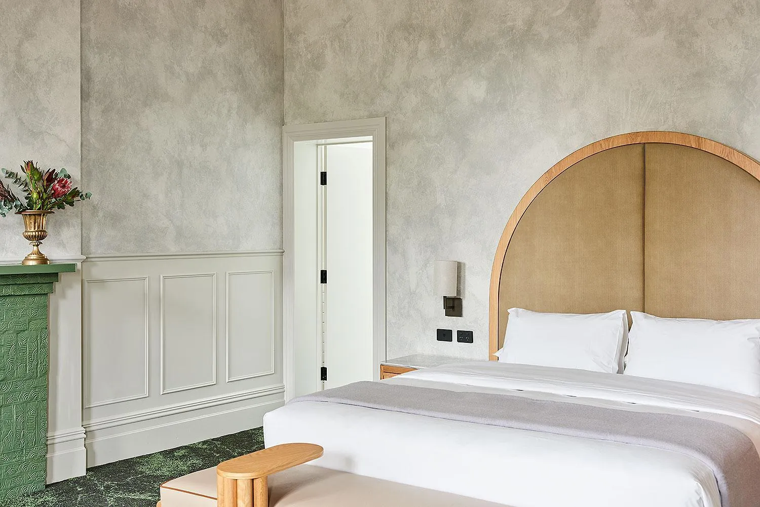 Bed in Portarlington Grand Hotel