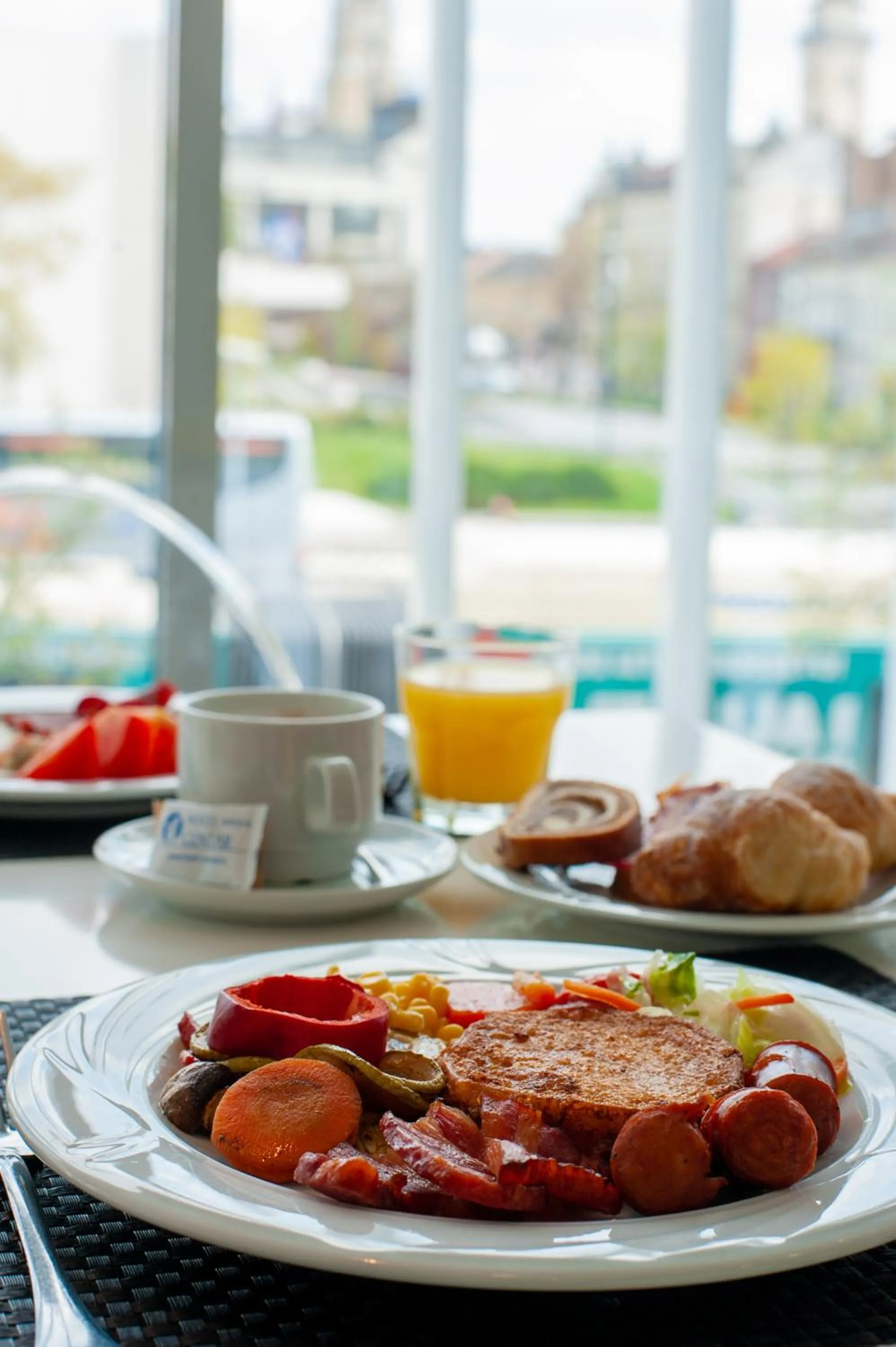 Continental breakfast in Garni Hotel Centar