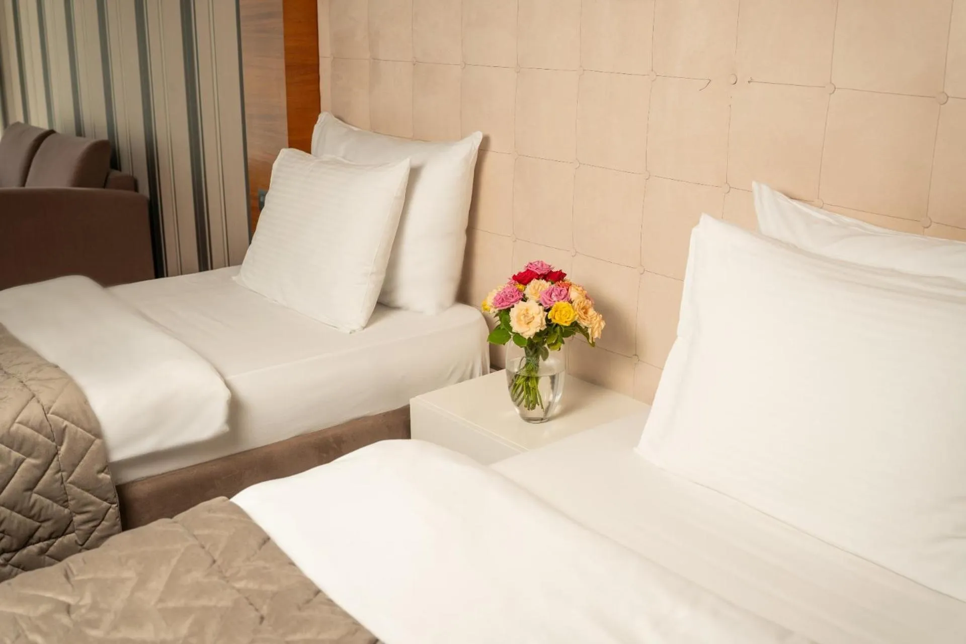 Bed in Garni Hotel Centar