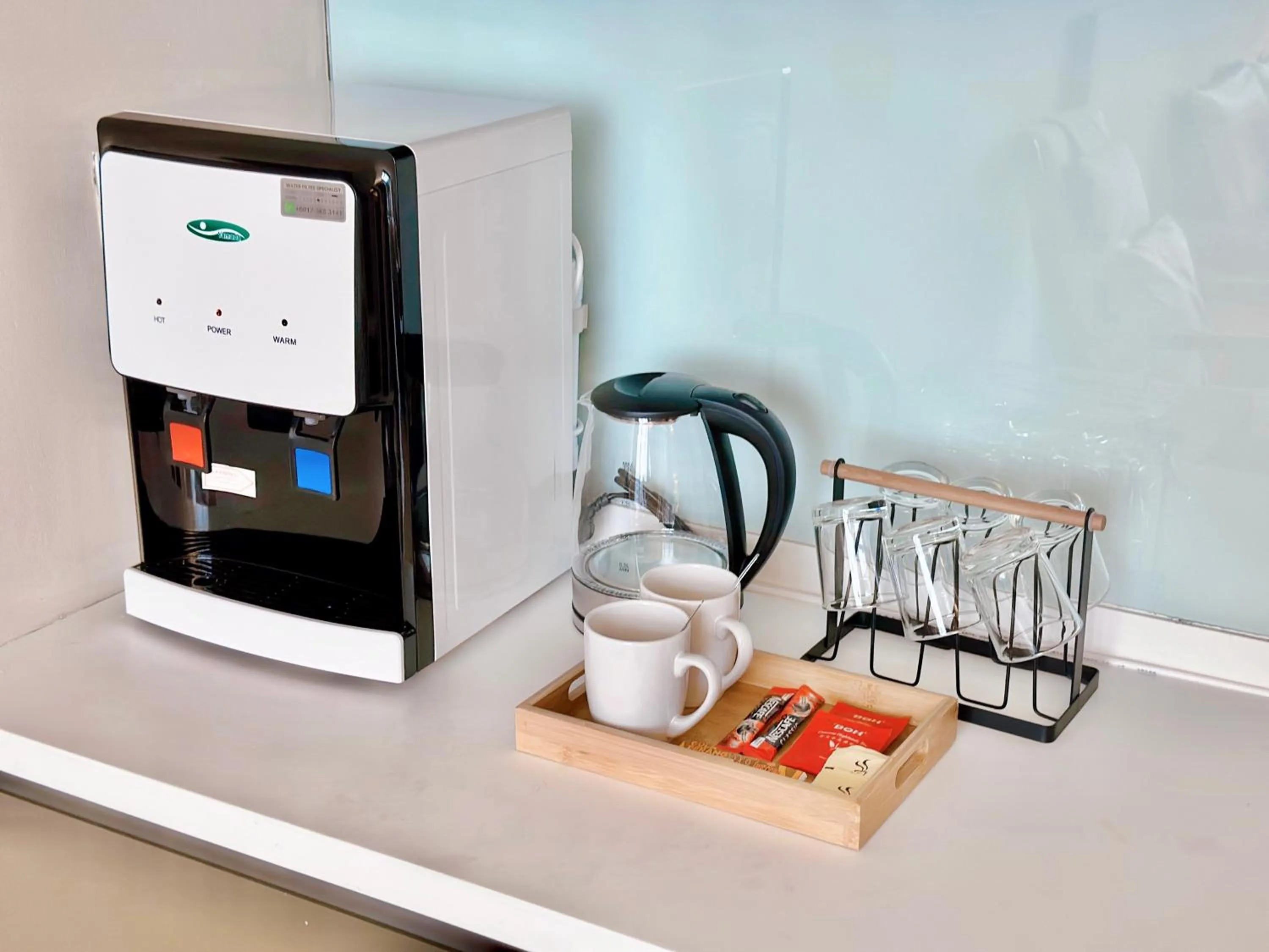 Coffee/tea facilities in Alviv 99 Suites I Family Suite I 4-7 pax I 5minsMelakaCruise I JonkerSt