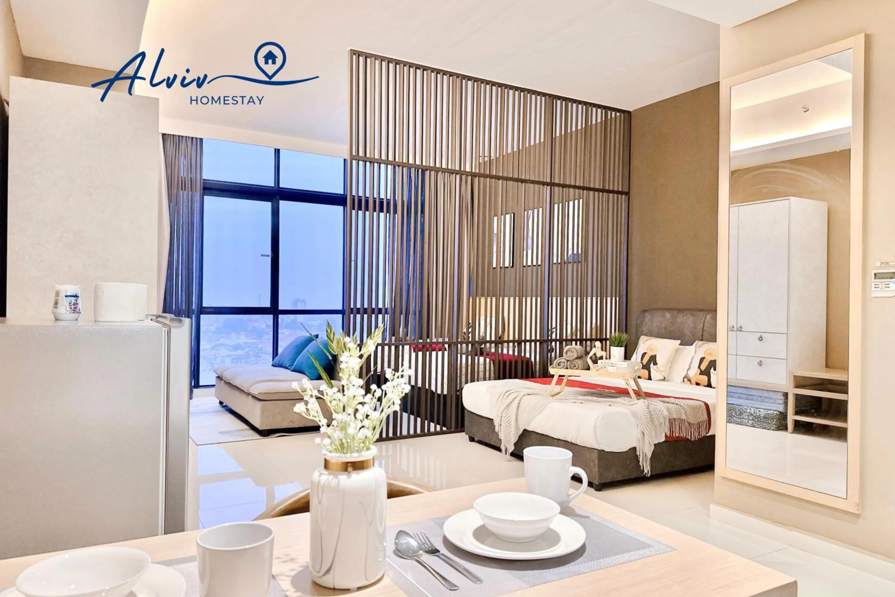 Bedroom in Alviv 99 Suites I Family Suite I 4-7 pax I 5minsMelakaCruise I JonkerSt