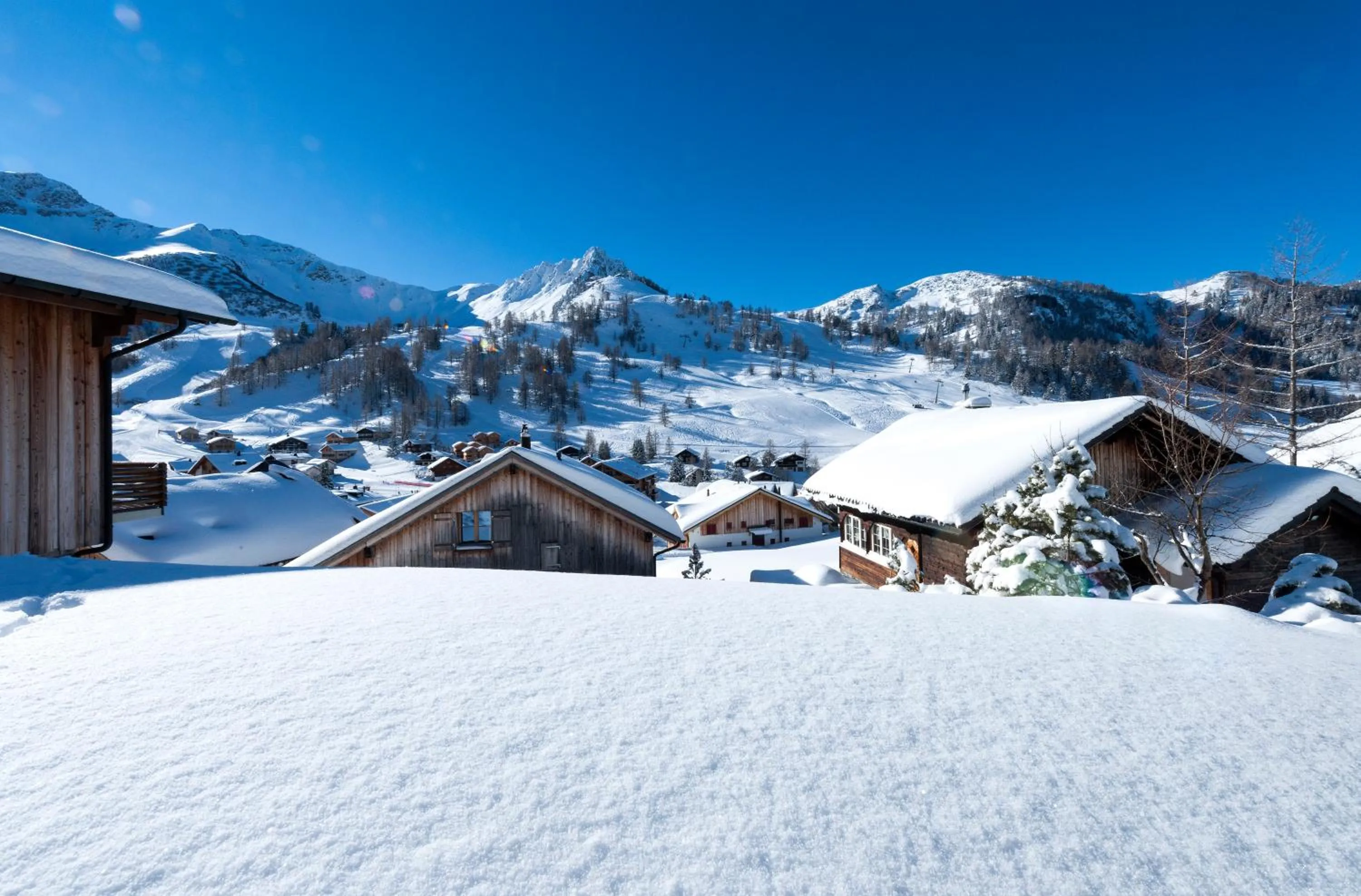 Natural landscape in Hotel Falknerei Galina