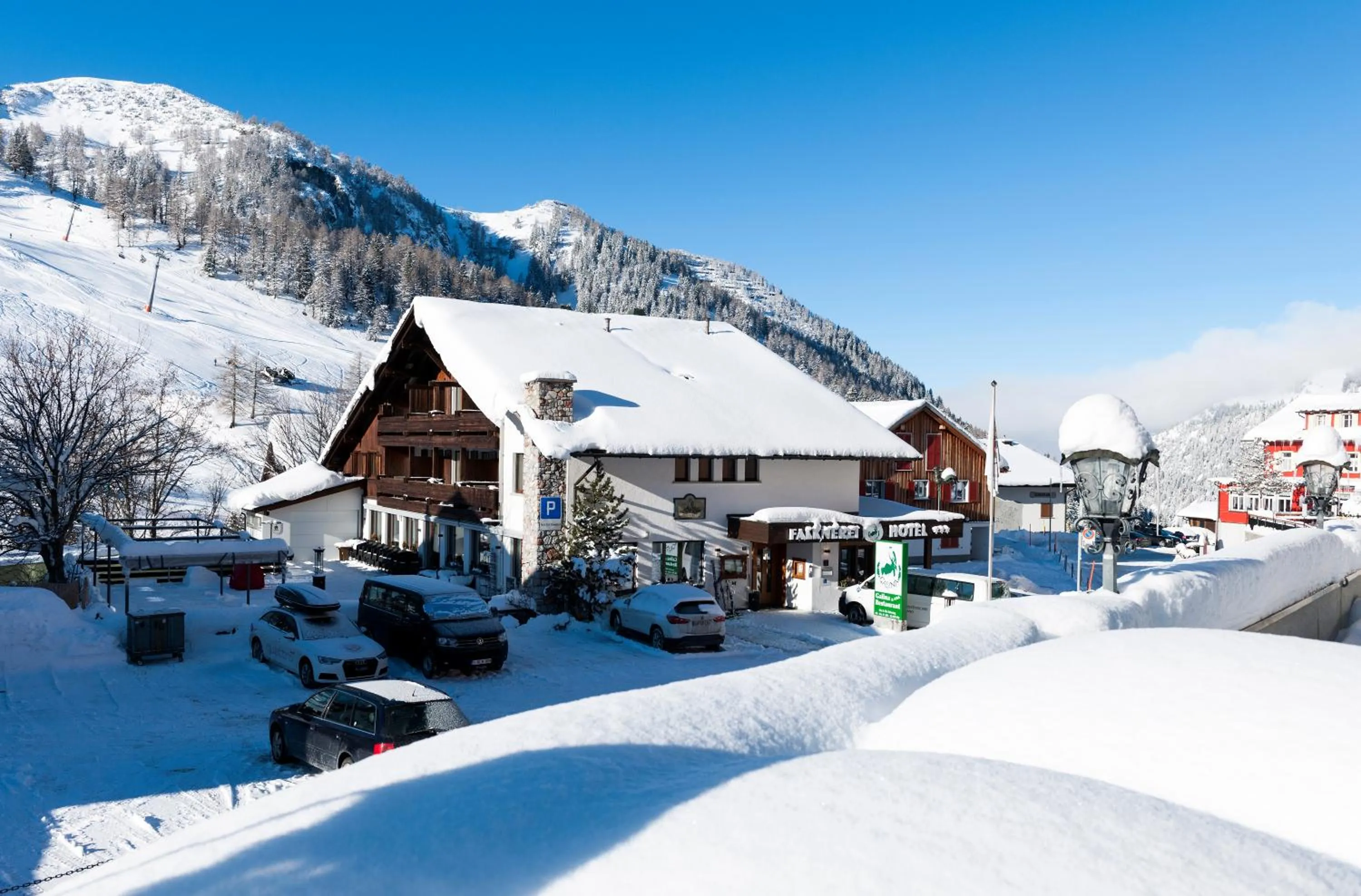 Property building in Hotel Falknerei Galina