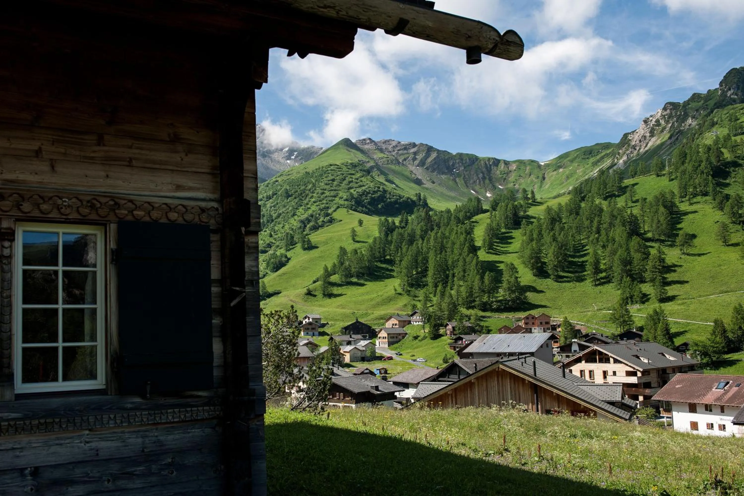 Natural landscape in Hotel Falknerei Galina