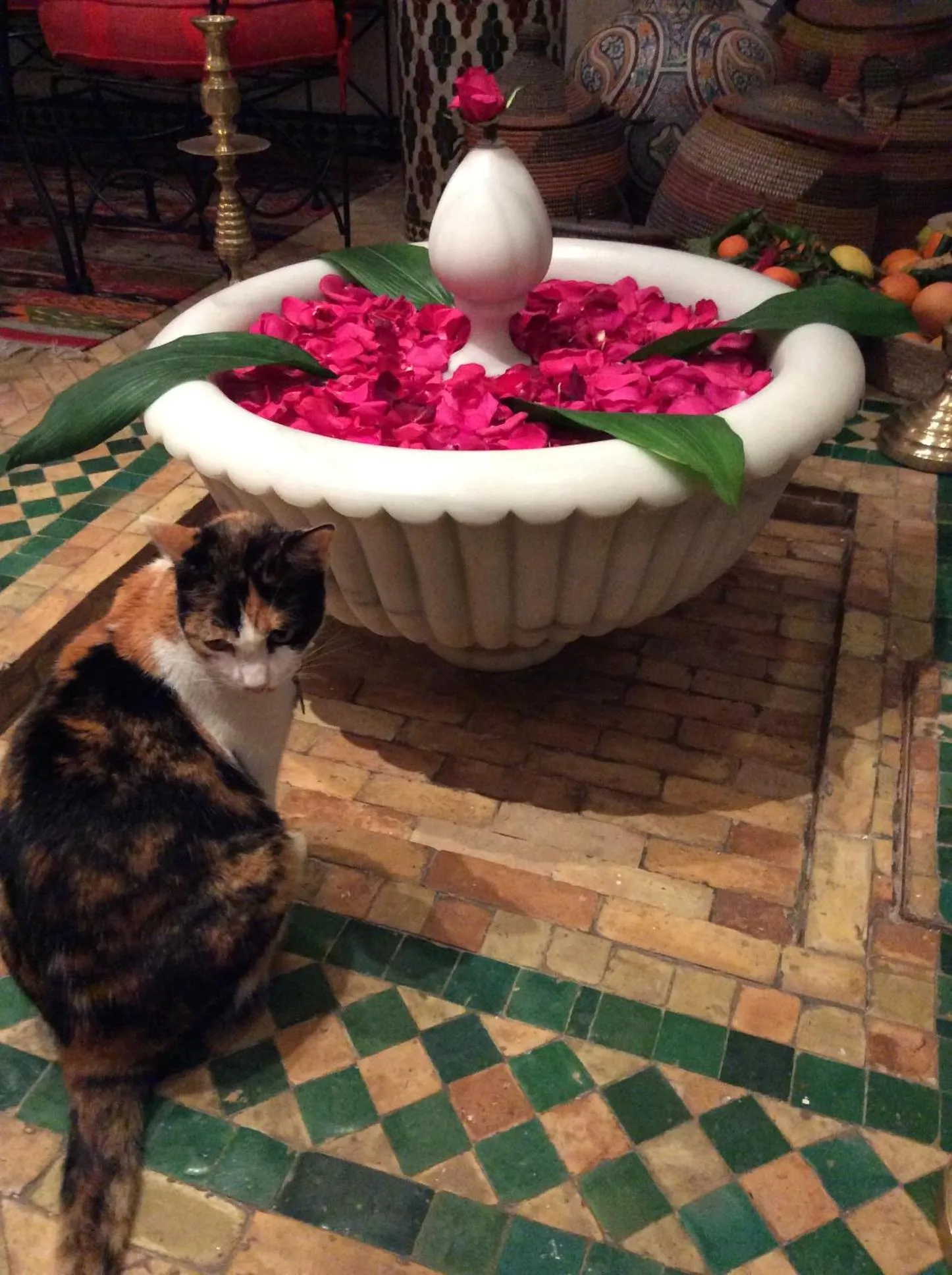 Lobby or reception in Dar Sultan