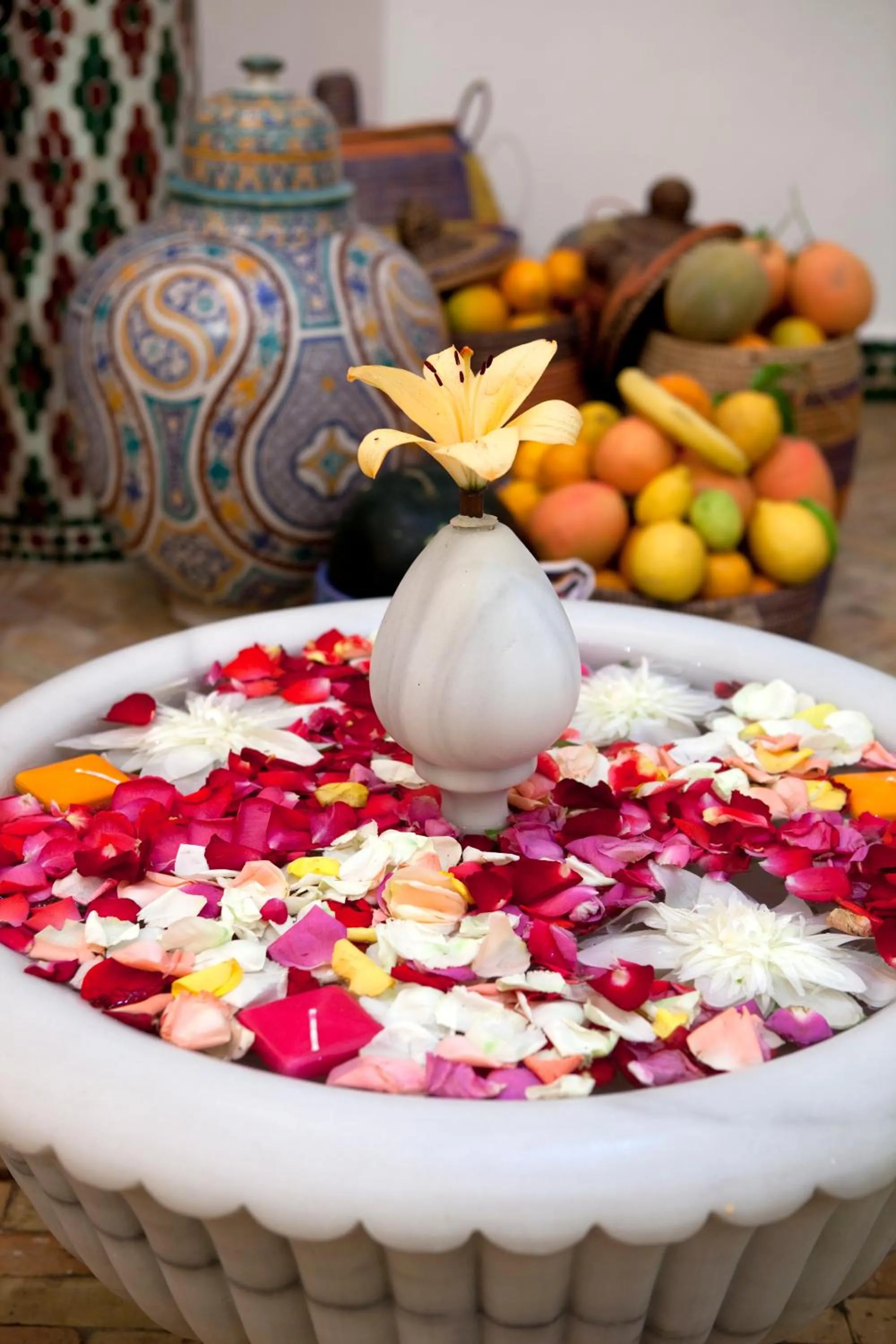 Decorative detail in Dar Sultan