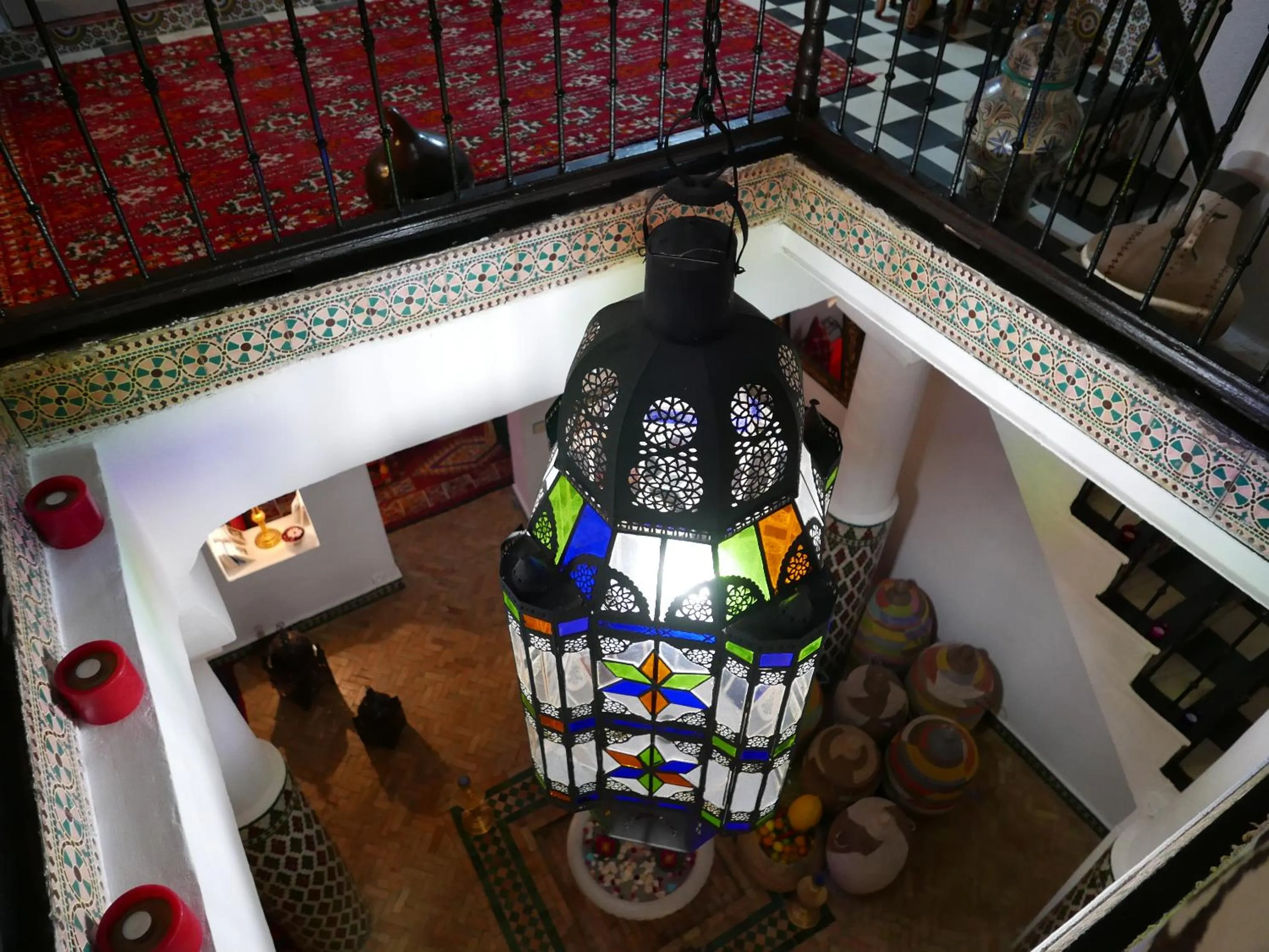 Lobby or reception in Dar Sultan