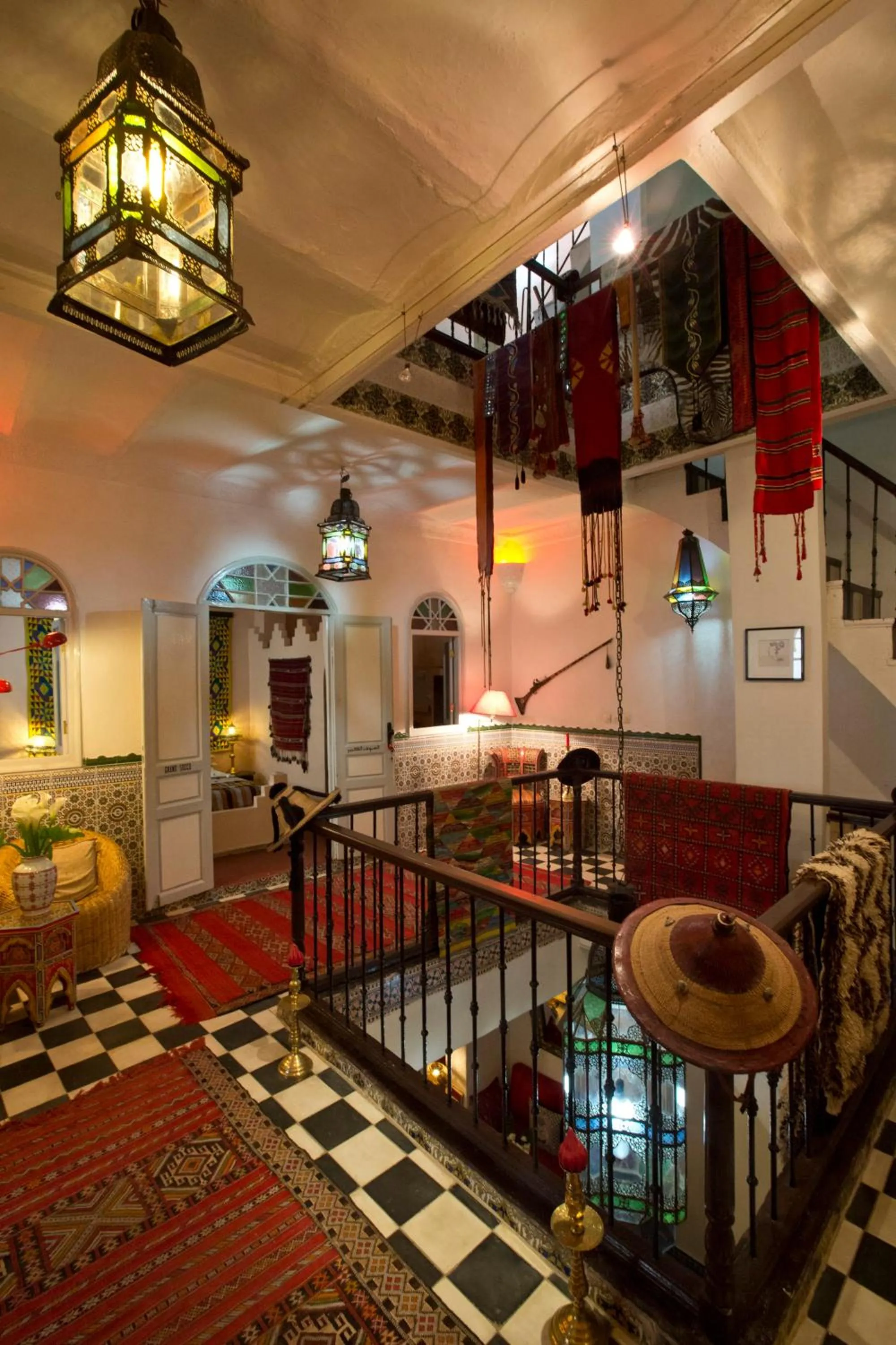 Lobby or reception in Dar Sultan