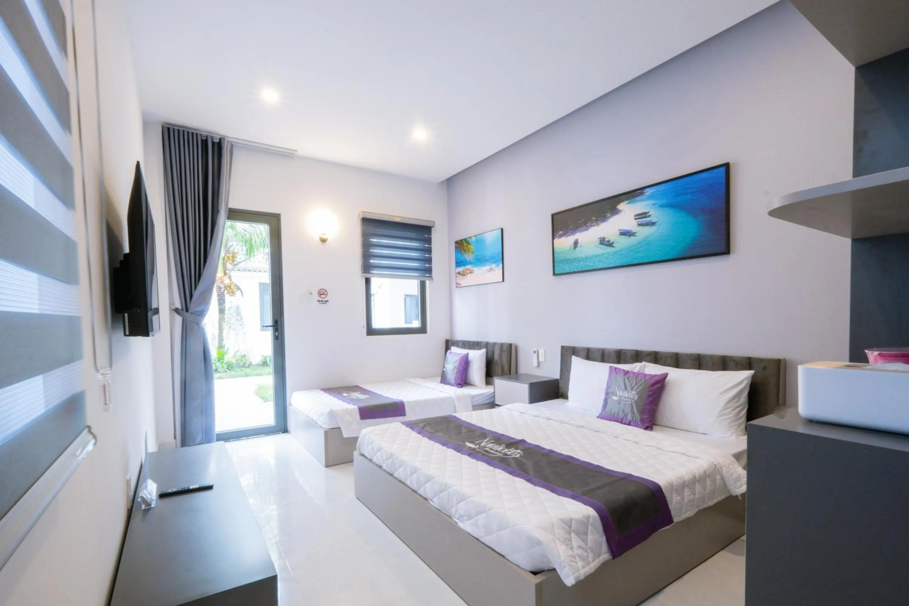 Bed in NatalieLe's Homestay