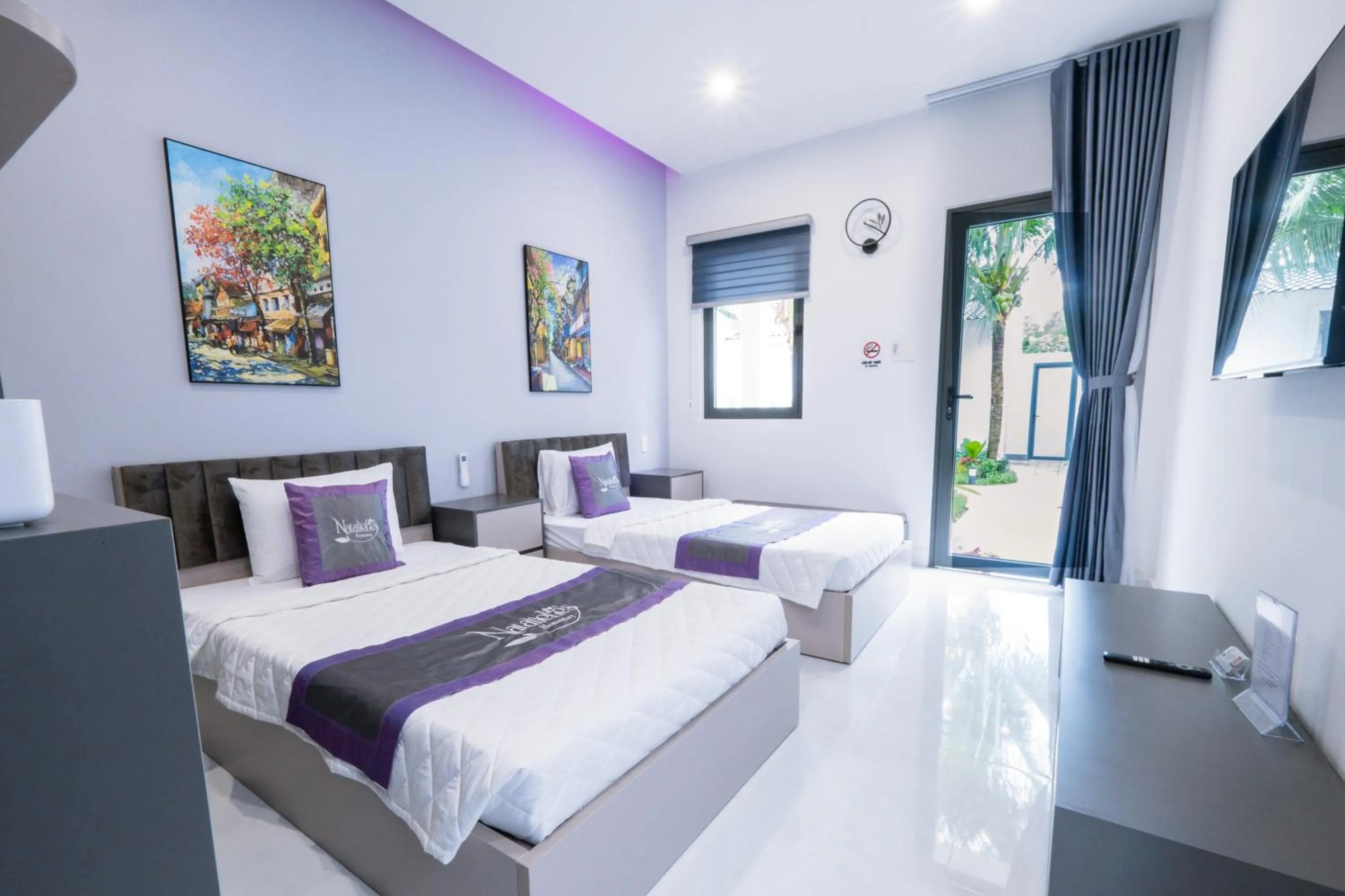 Bed in NatalieLe's Homestay