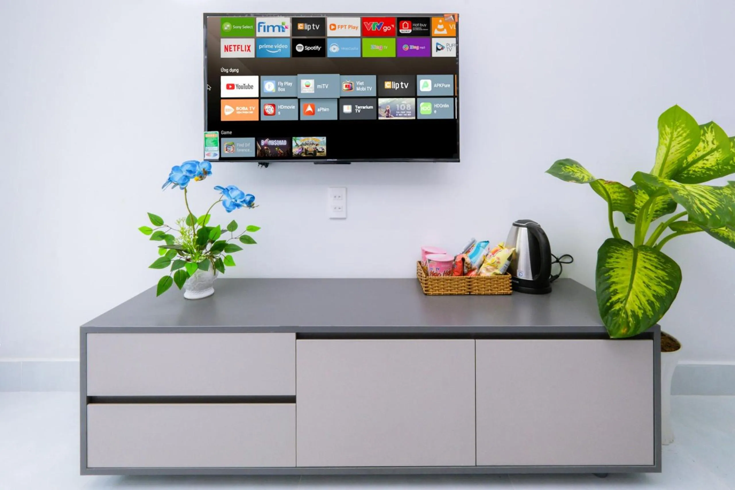 TV and multimedia in NatalieLe's Homestay