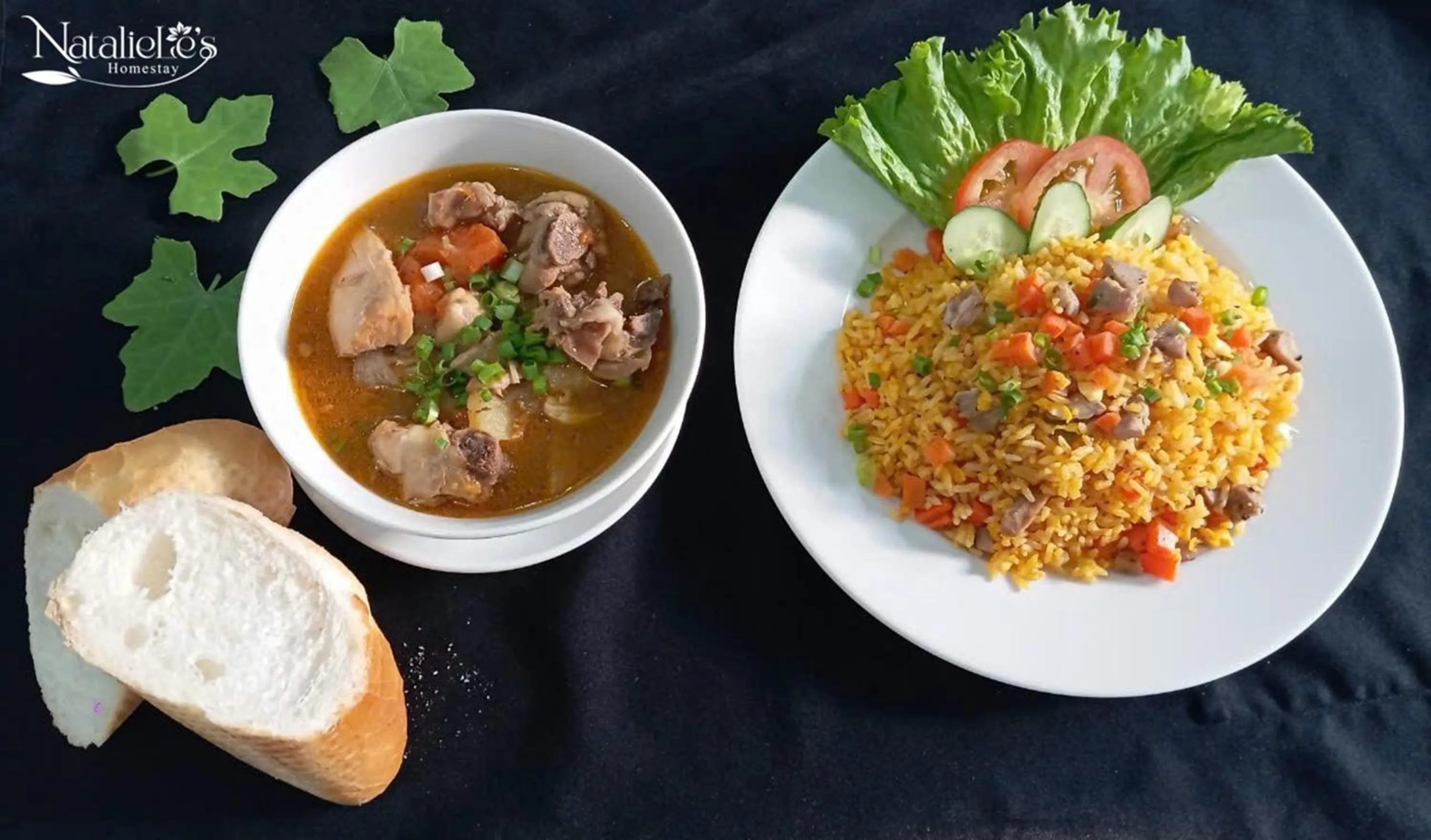 Breakfast in NatalieLe's Homestay