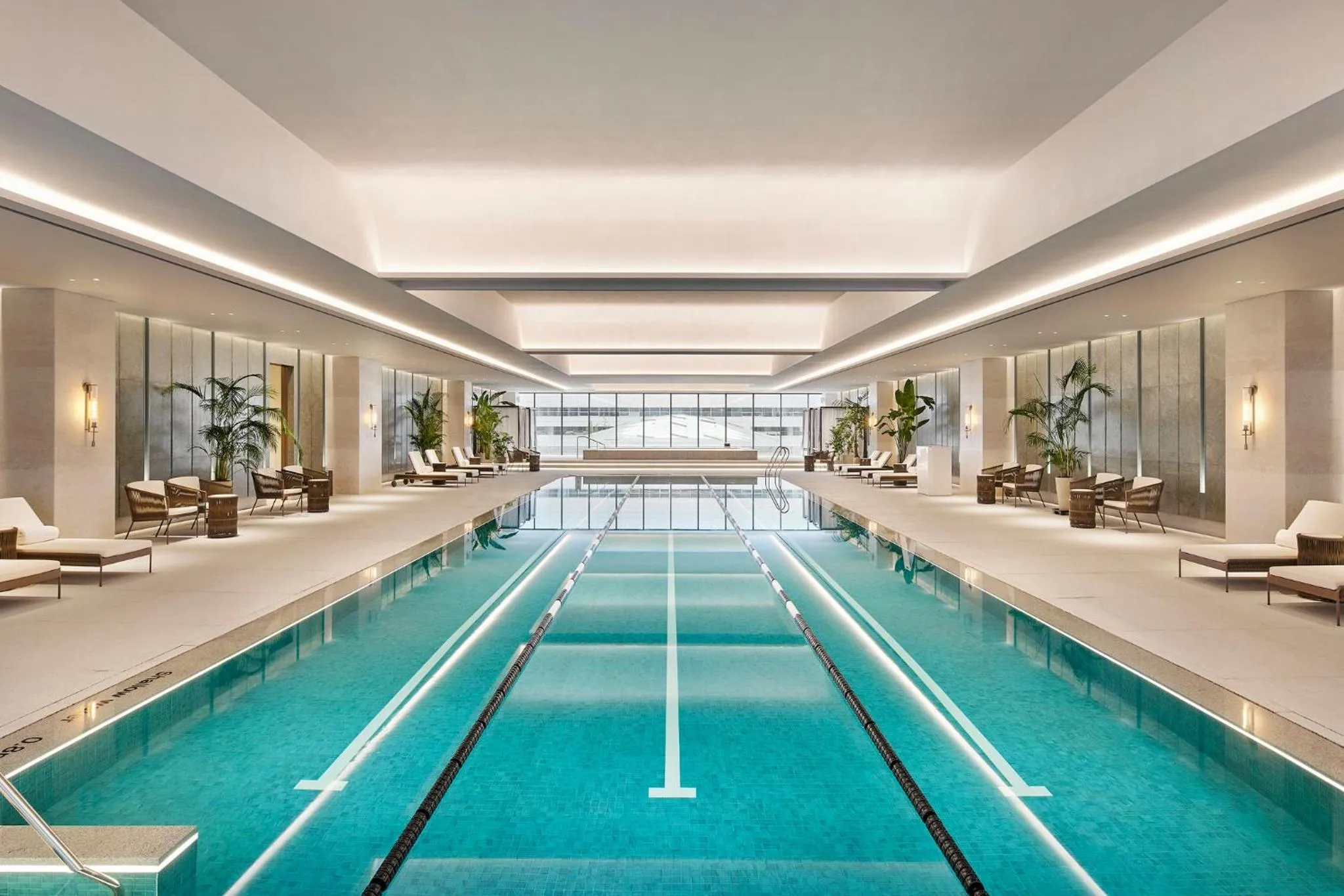 Swimming pool in Grand InterContinental Seoul Parnas by IHG