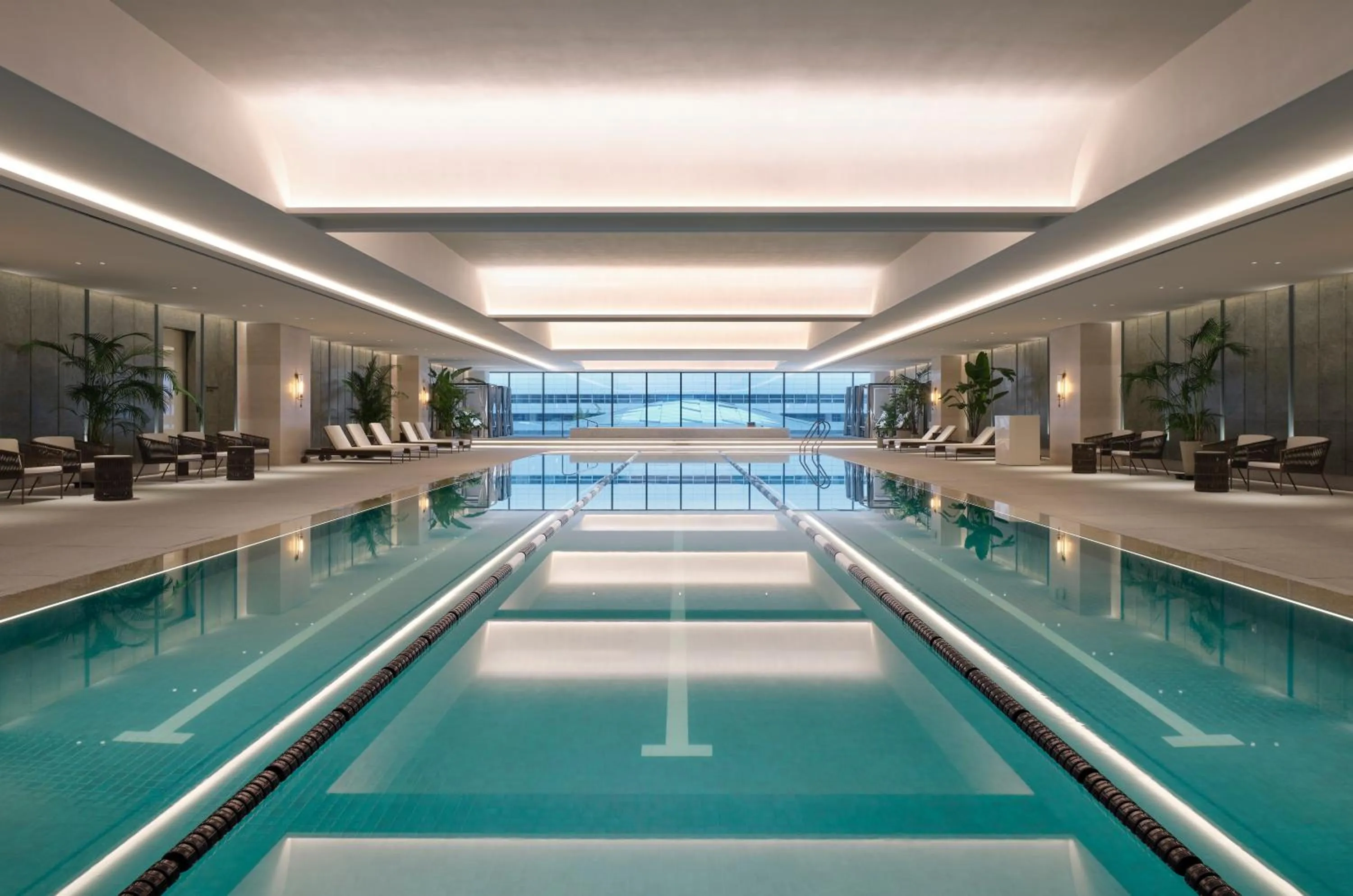 Swimming pool in Grand InterContinental Seoul Parnas by IHG