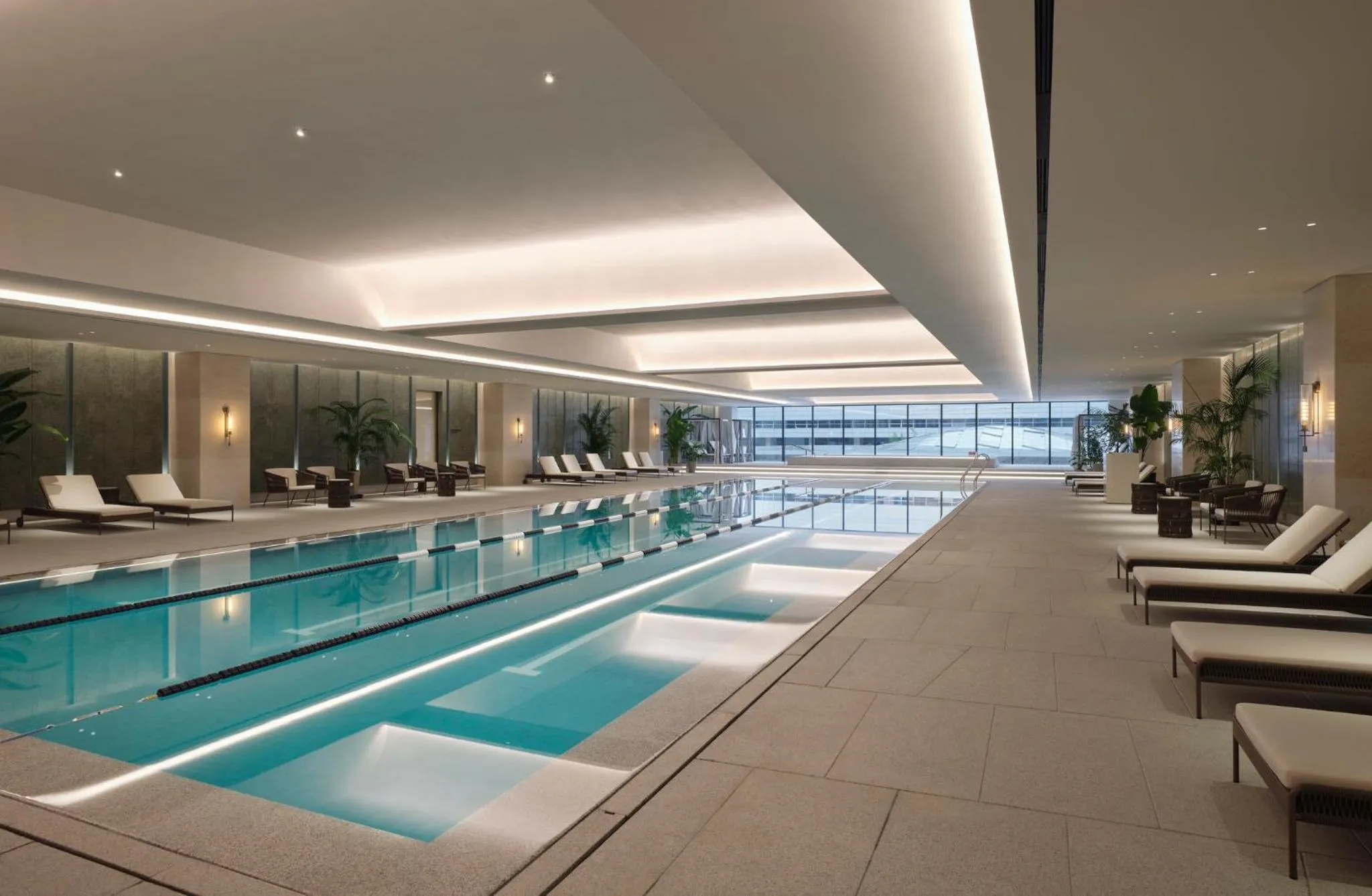 Swimming pool in Grand InterContinental Seoul Parnas by IHG
