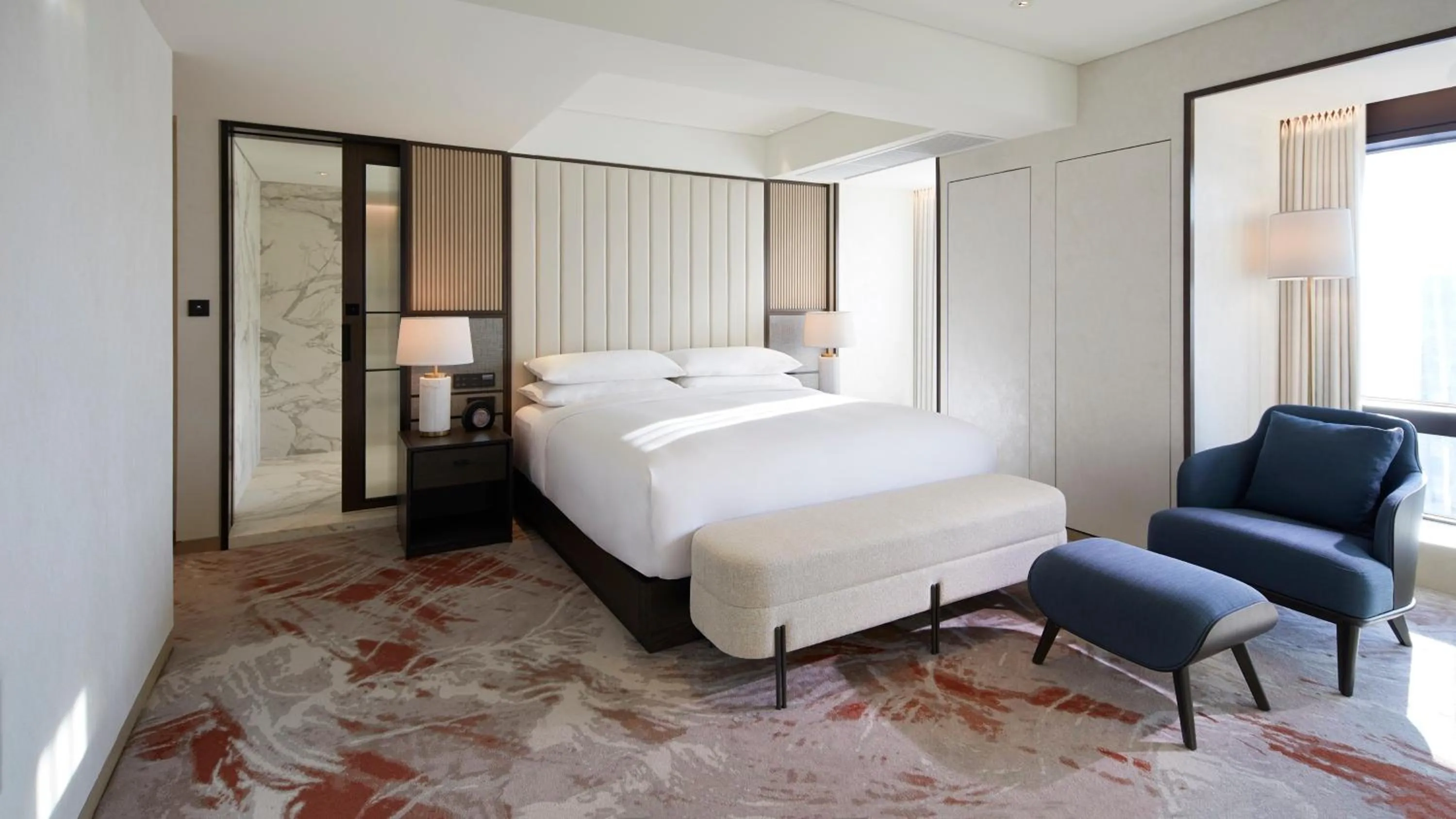 Bedroom, Bed in Grand InterContinental Seoul Parnas by IHG