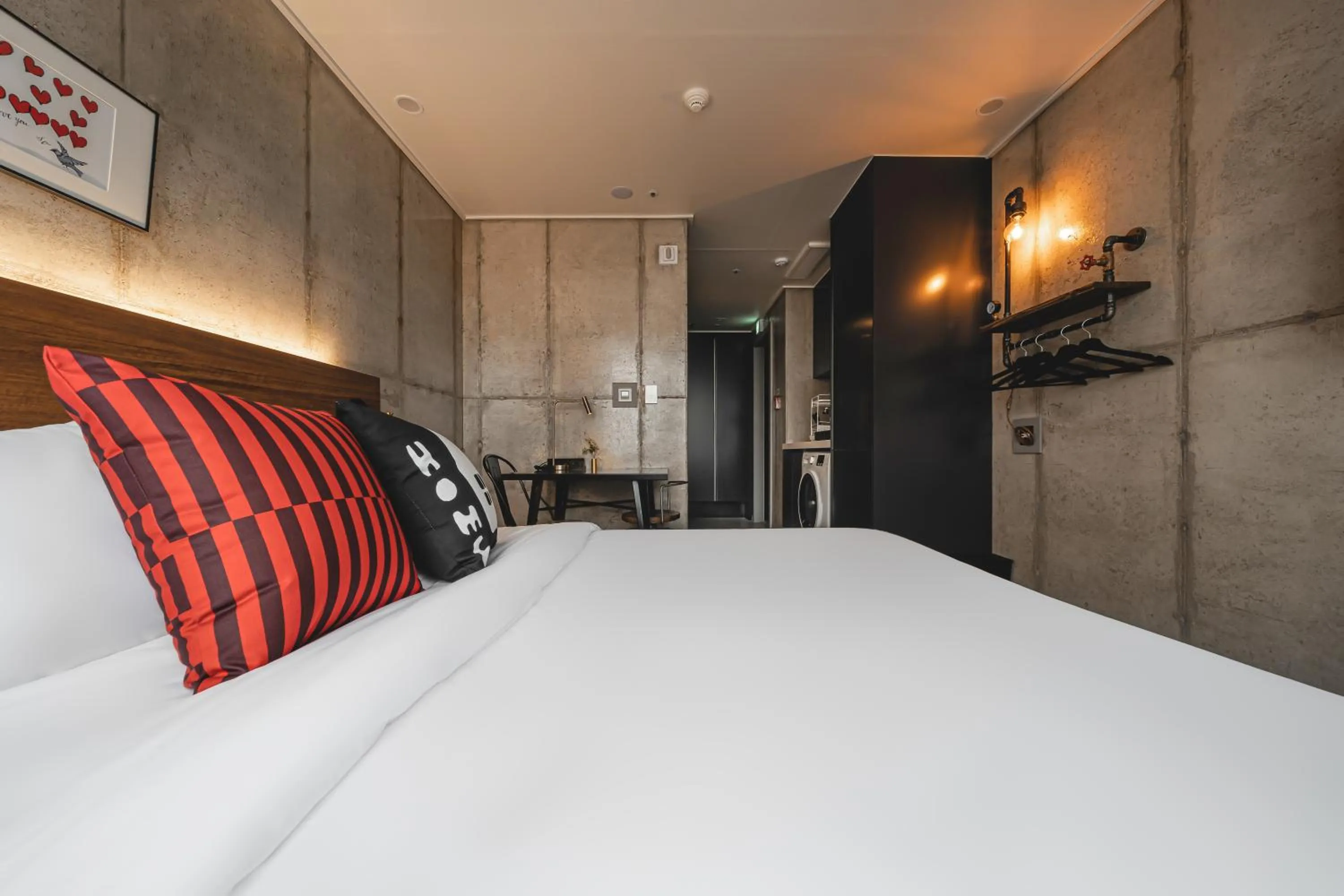 Bed in Urbanstay Boutique Nampo BIFF