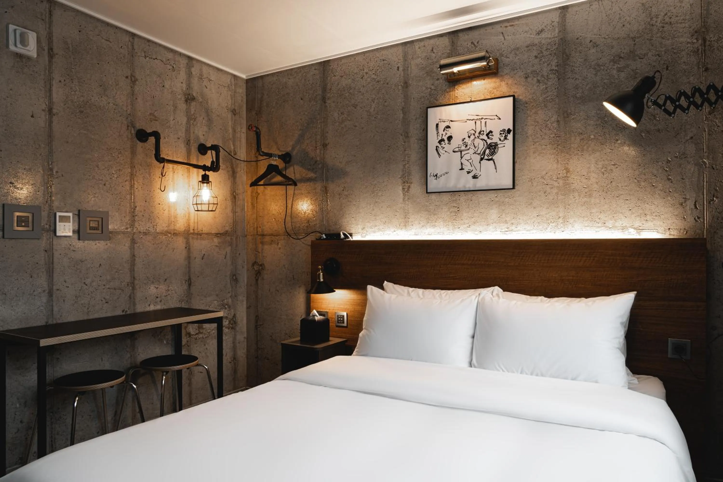 Bed in Urbanstay Boutique Nampo BIFF