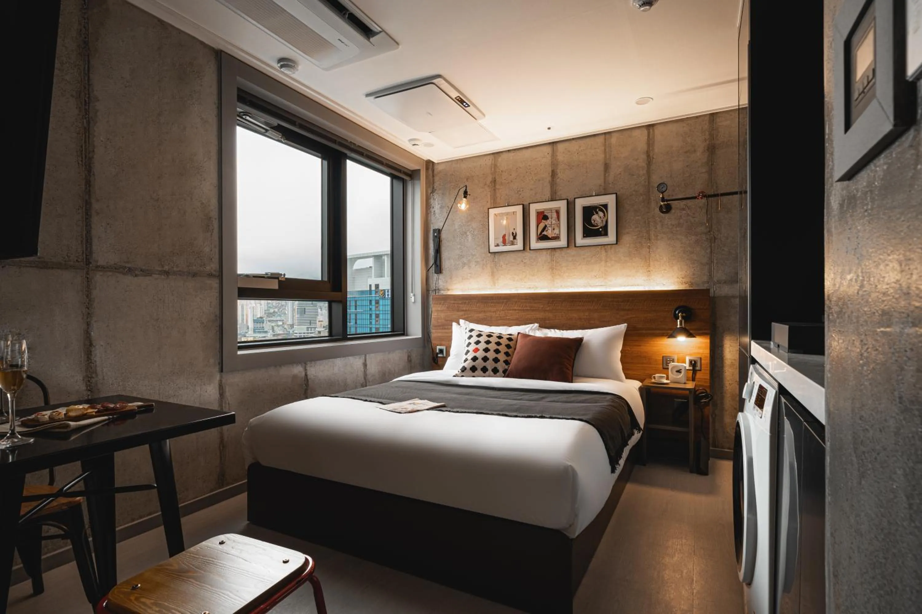 Bed in Urbanstay Boutique Nampo BIFF