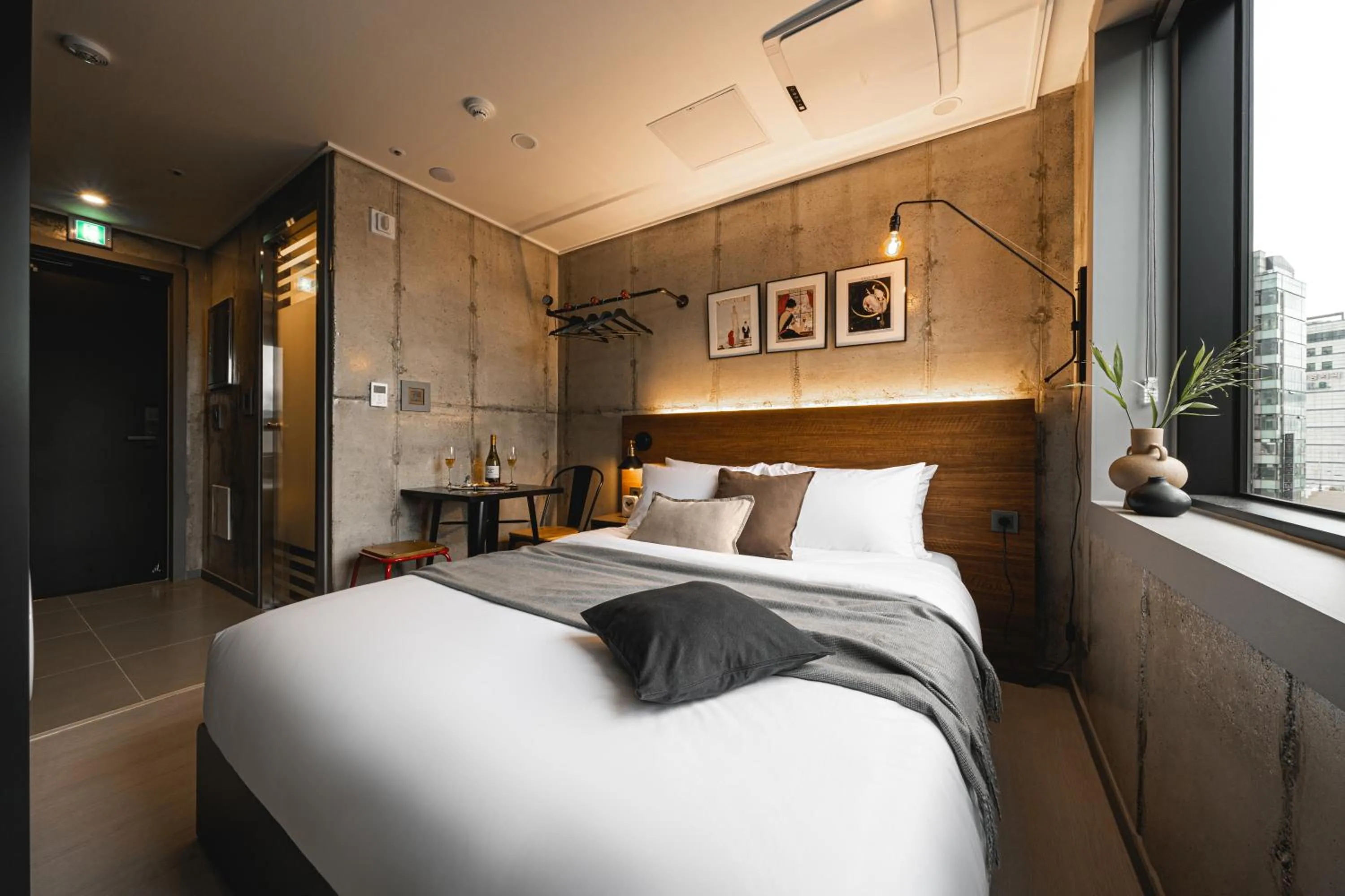 Bed in Urbanstay Boutique Nampo BIFF