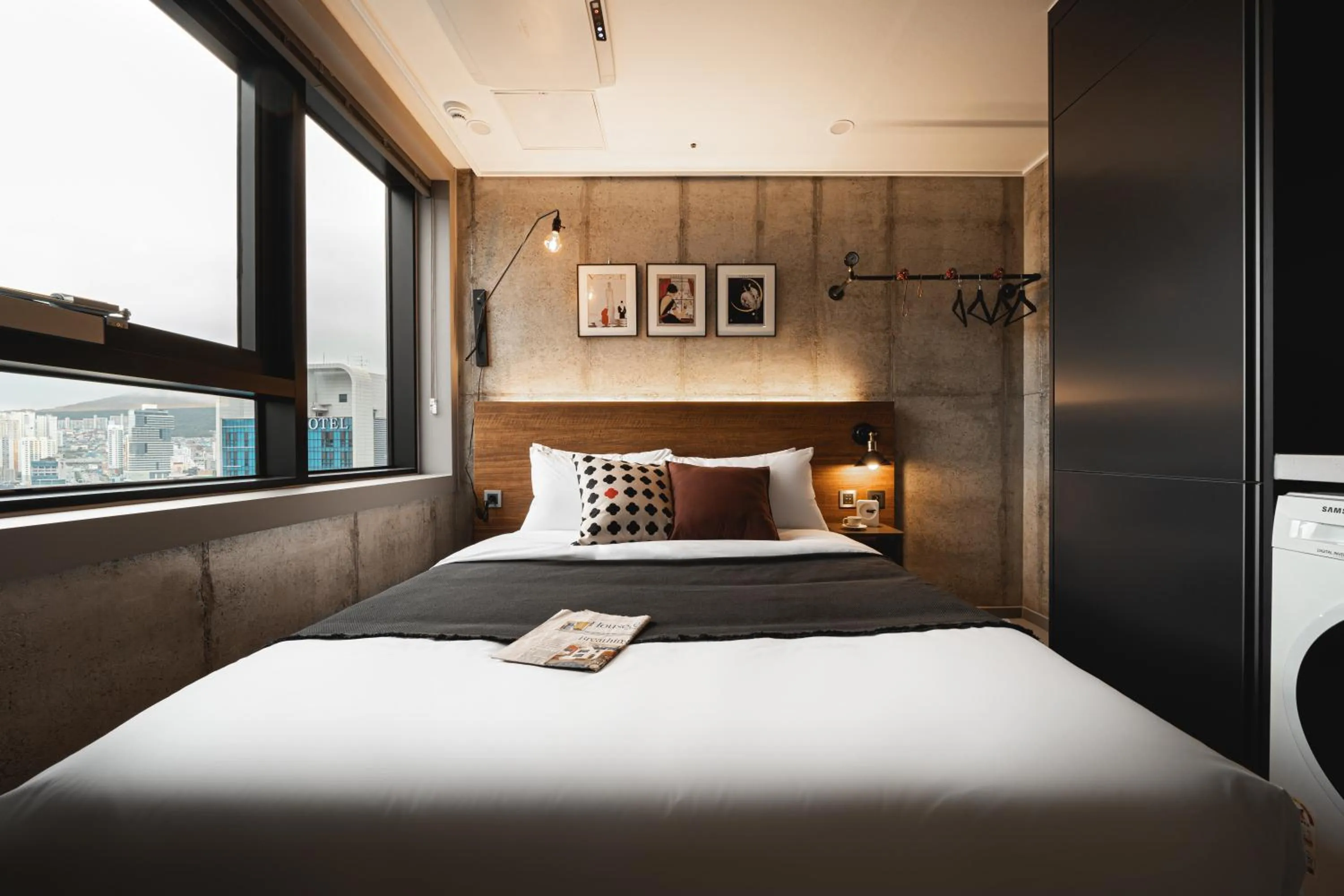 Bed in Urbanstay Boutique Nampo BIFF