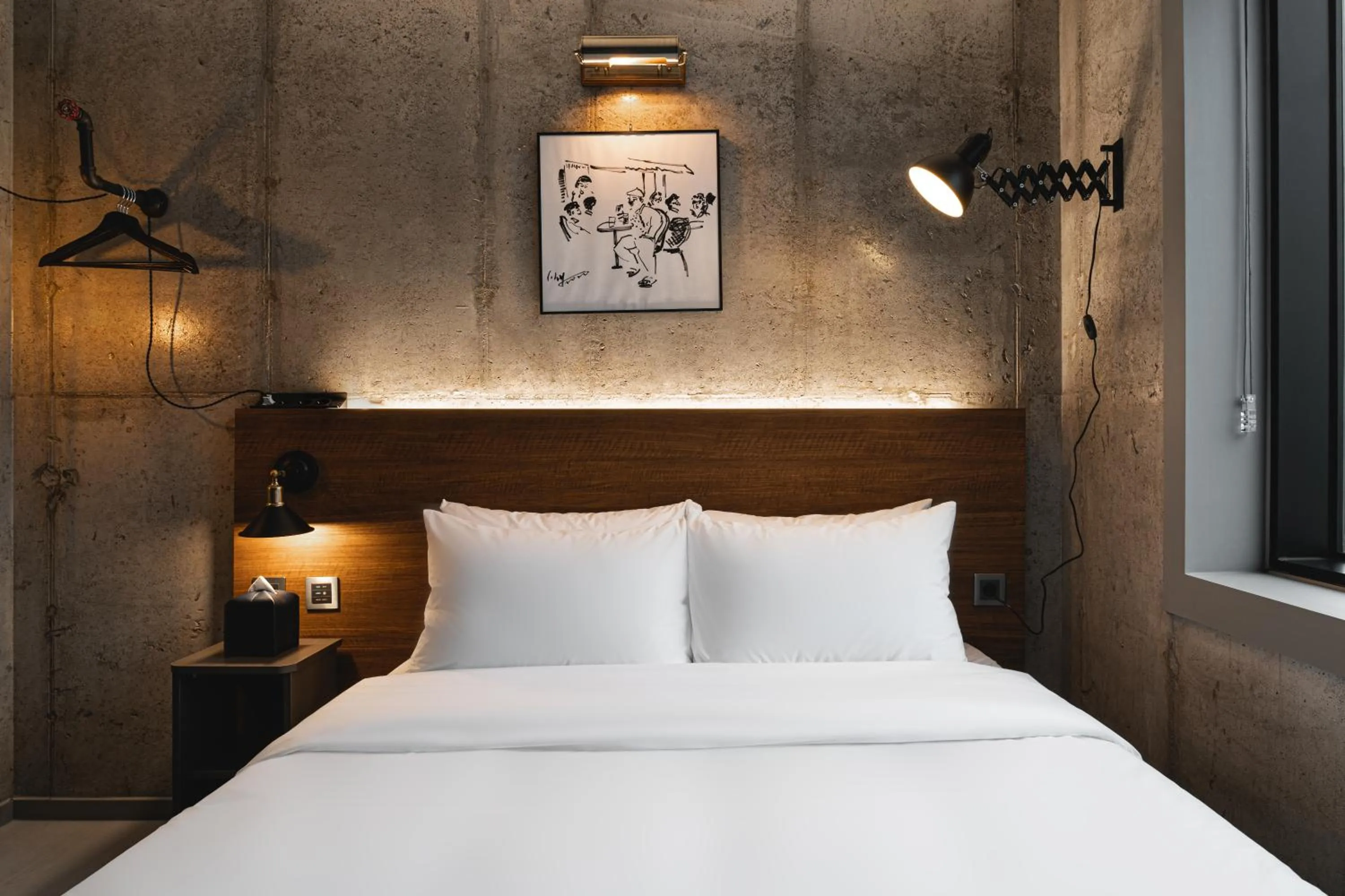 Bed in Urbanstay Boutique Nampo BIFF