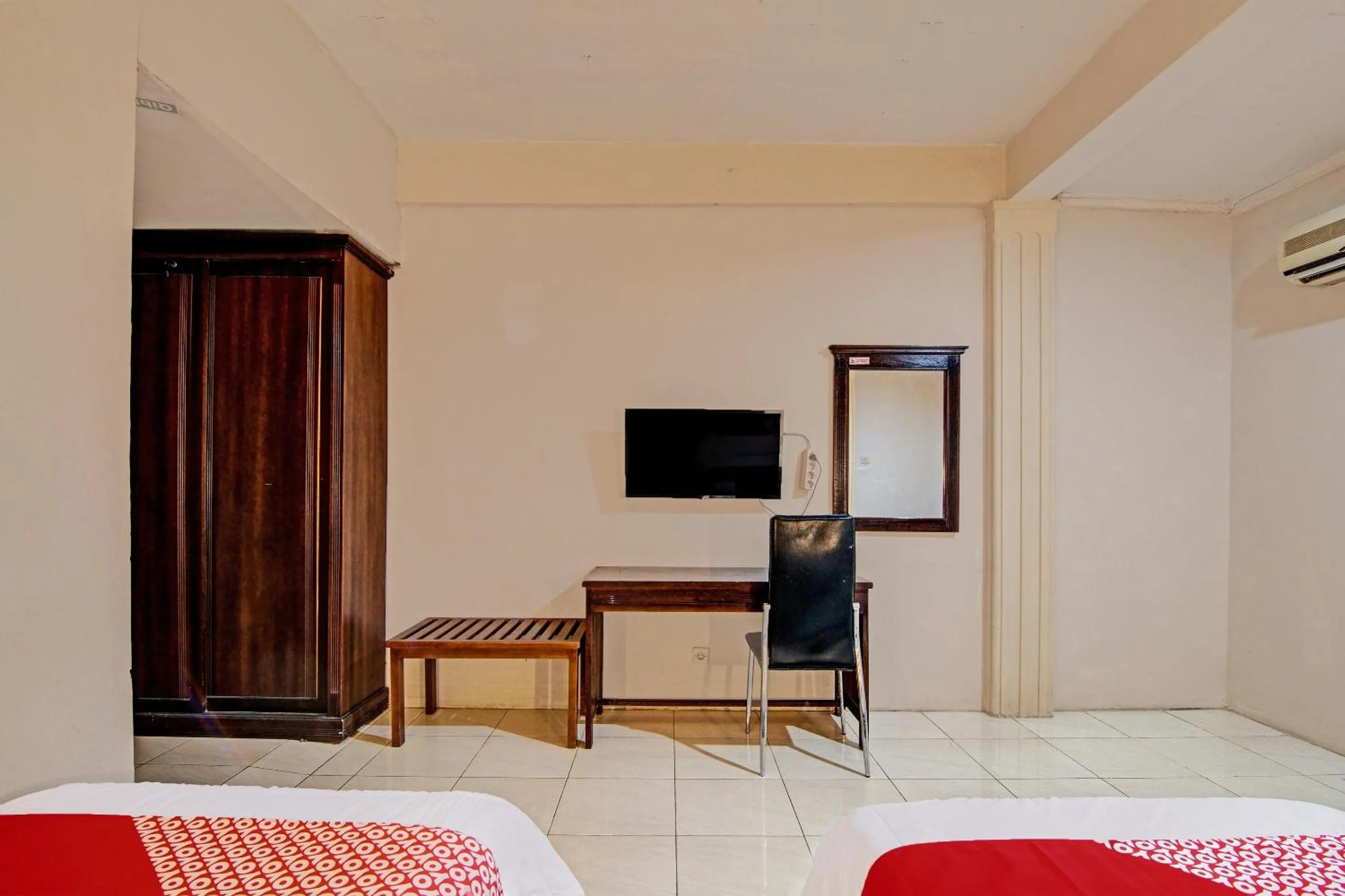 Bedroom, Bed in Hotel O Penginapan Rokan Permai Syariah