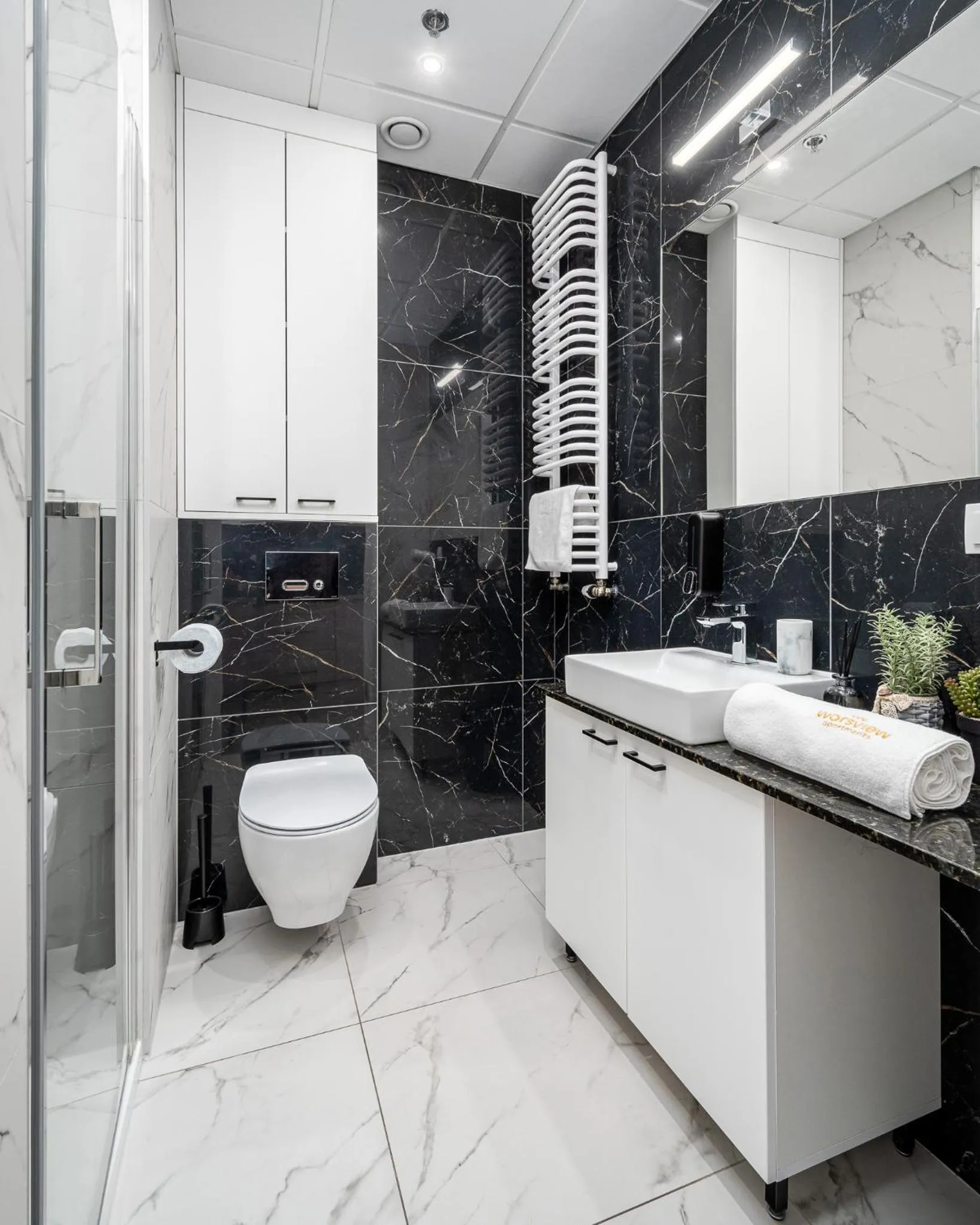 Shower in Warsview Apartments