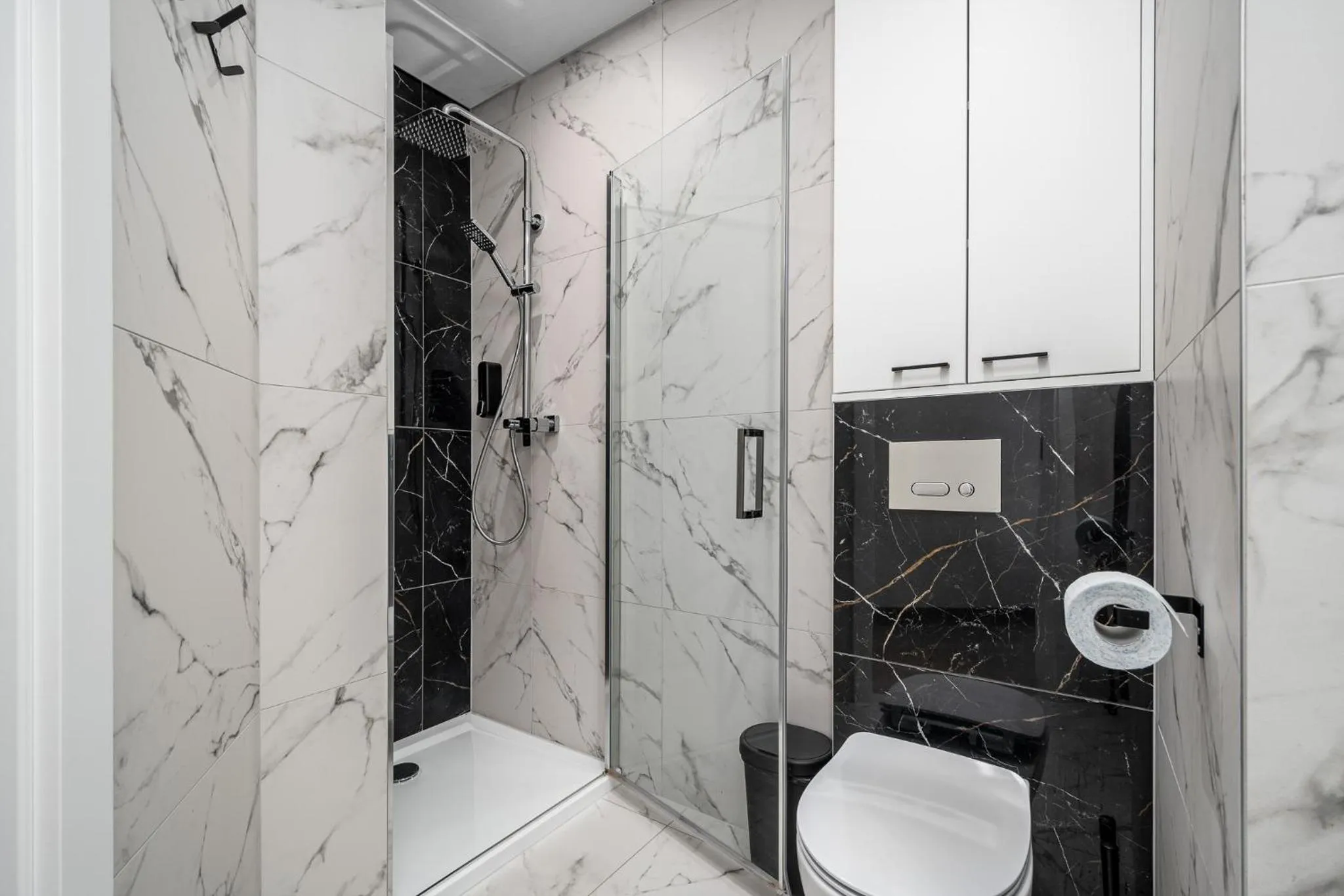 Shower in Warsview Apartments