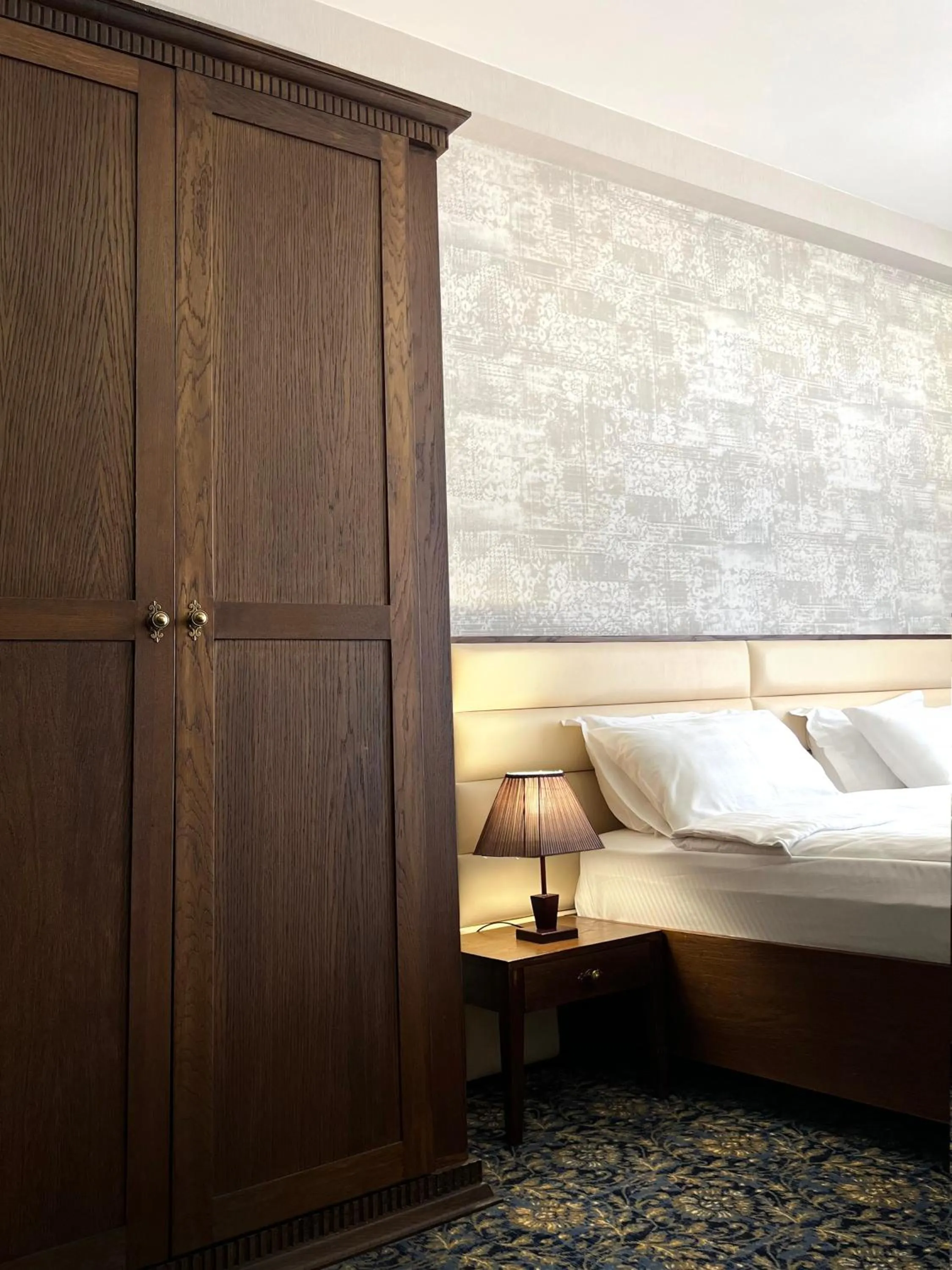 Decorative detail, Bed in Marmenio Hotel